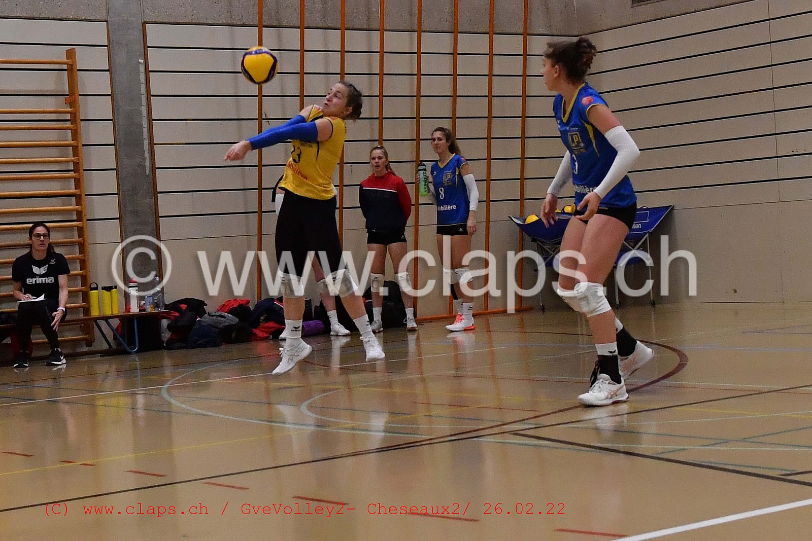 GveVolley 2 - Cheseaux 2 février 2022