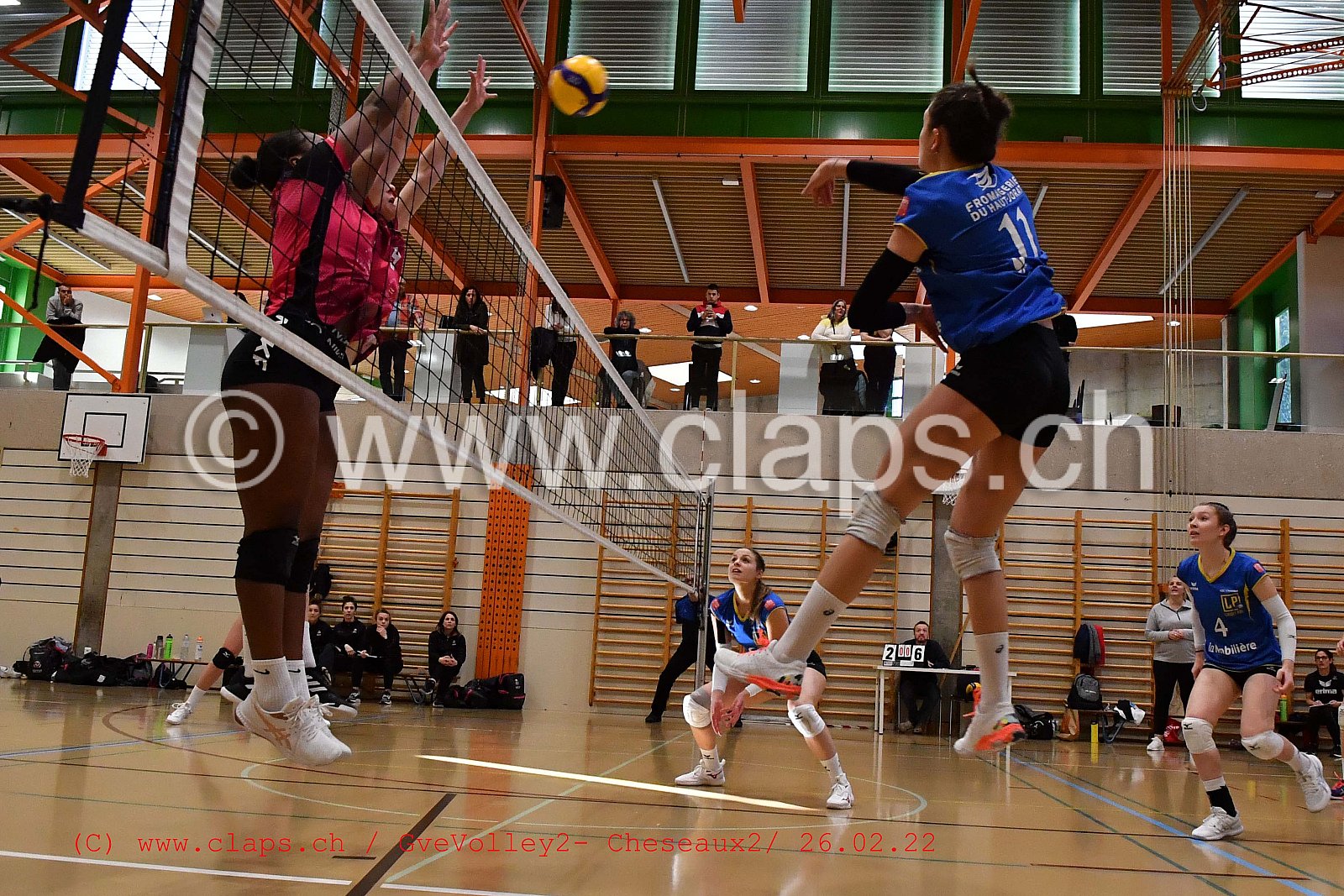 GveVolley 2 - Cheseaux 2 février 2022