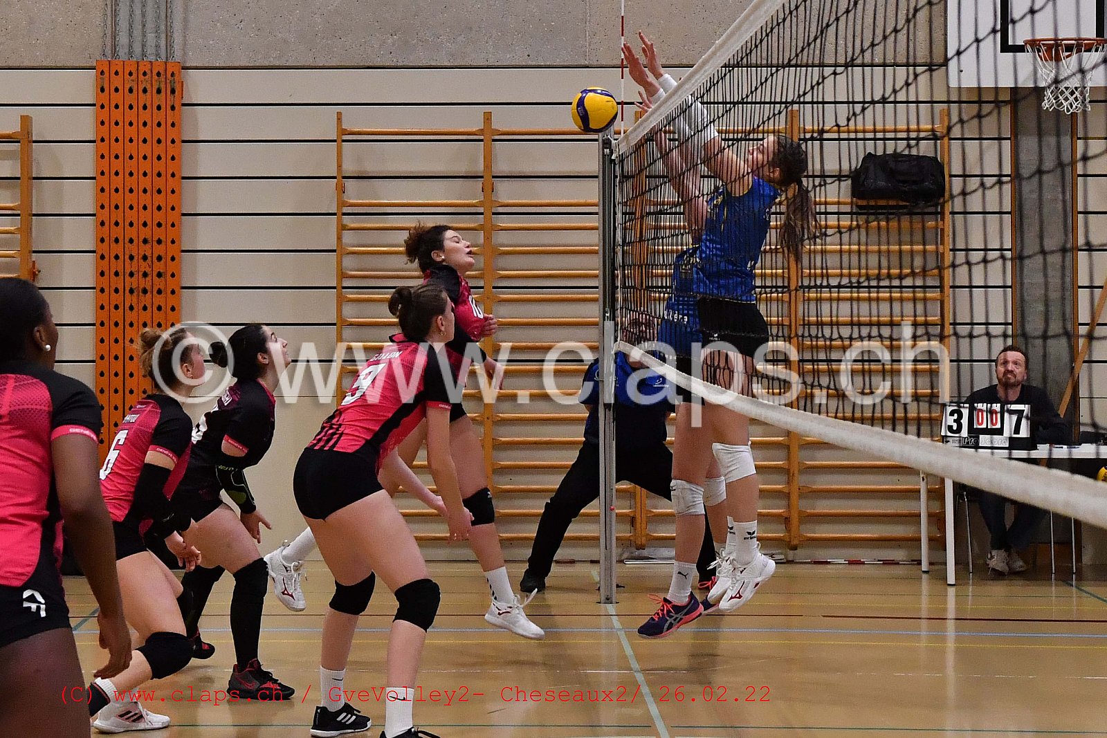 GveVolley 2 - Cheseaux 2 février 2022