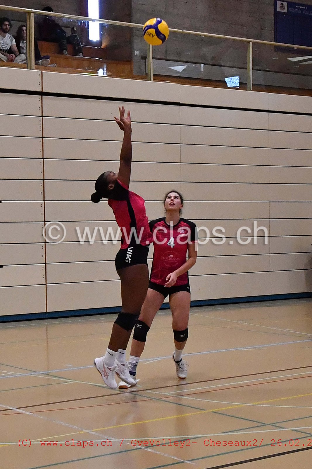 GveVolley 2 - Cheseaux 2 février 2022