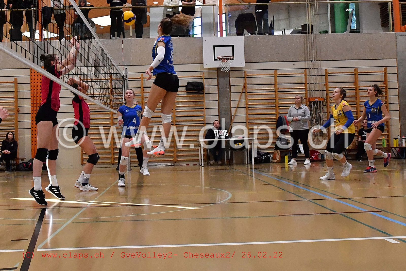 GveVolley 2 - Cheseaux 2 février 2022