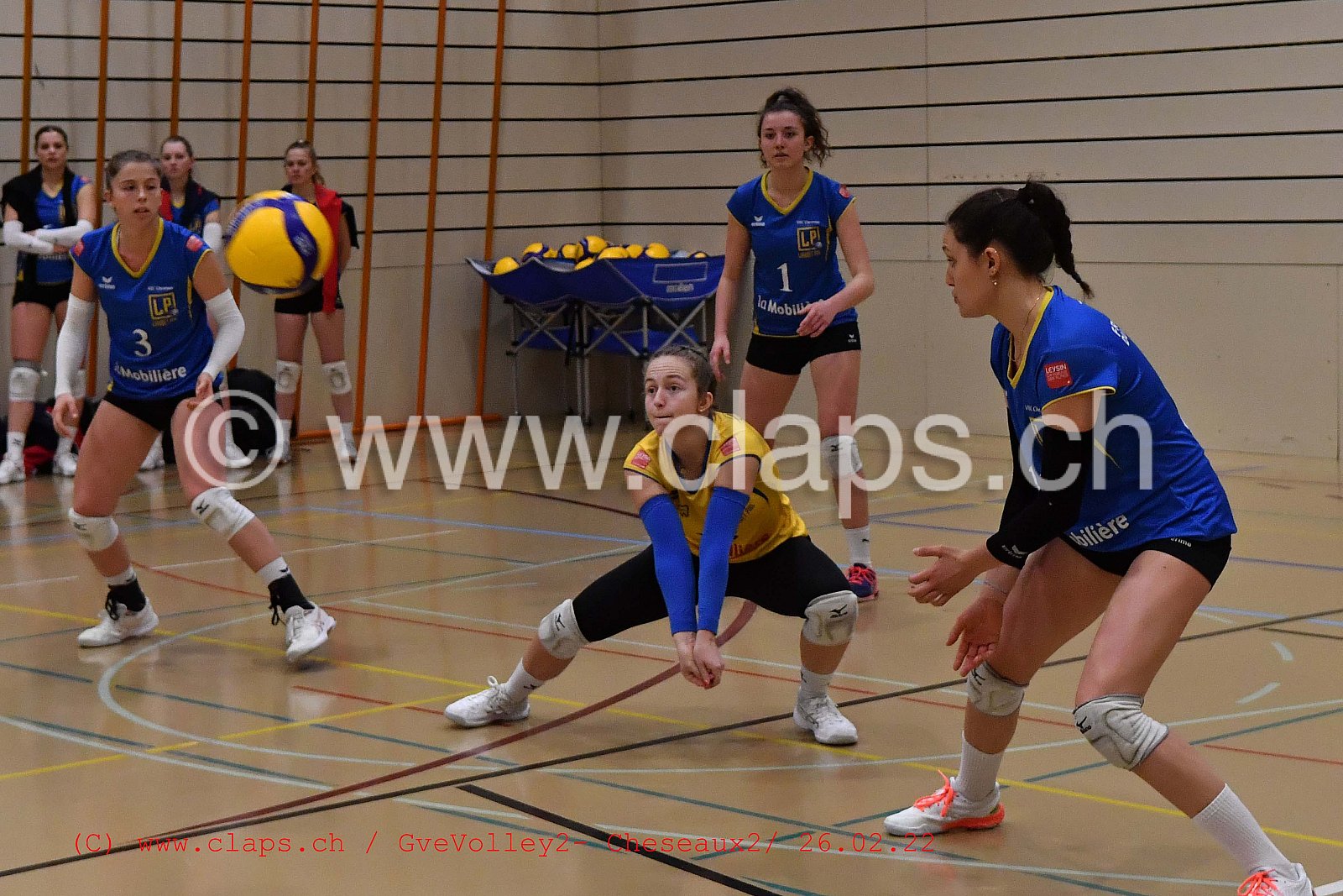 GveVolley 2 - Cheseaux 2 février 2022