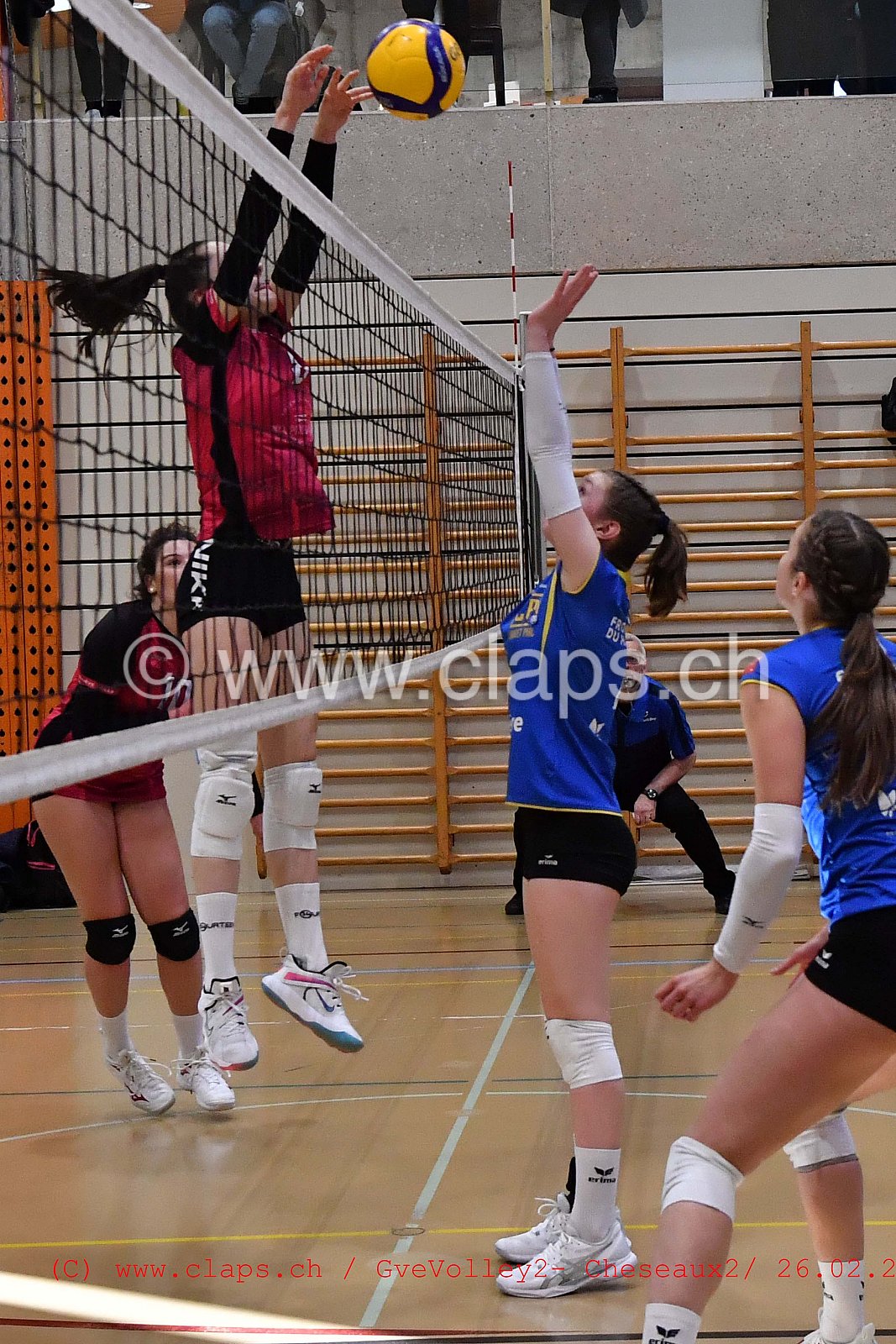 GveVolley 2 - Cheseaux 2 février 2022