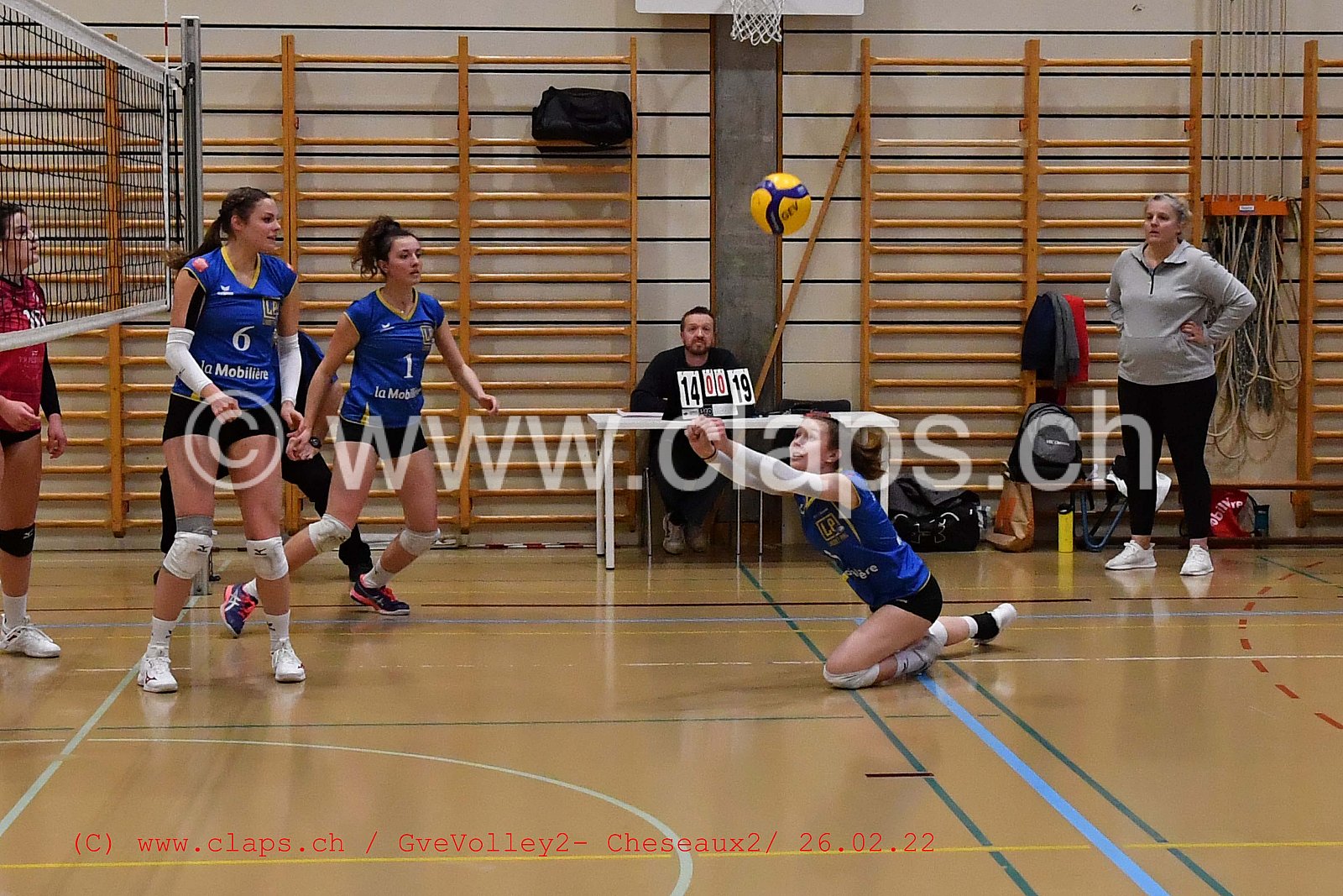 GveVolley 2 - Cheseaux 2 février 2022