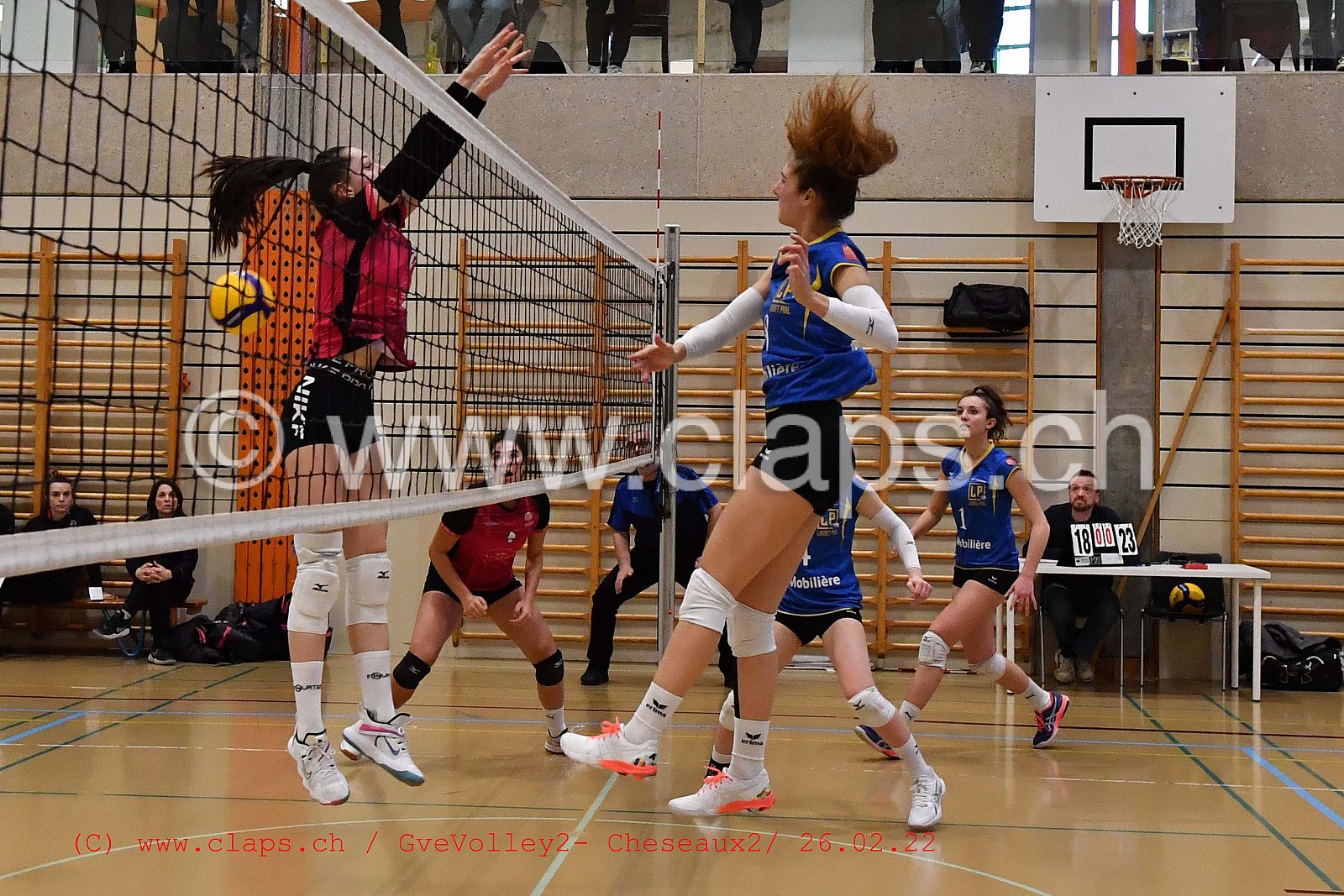 GveVolley 2 - Cheseaux 2 février 2022