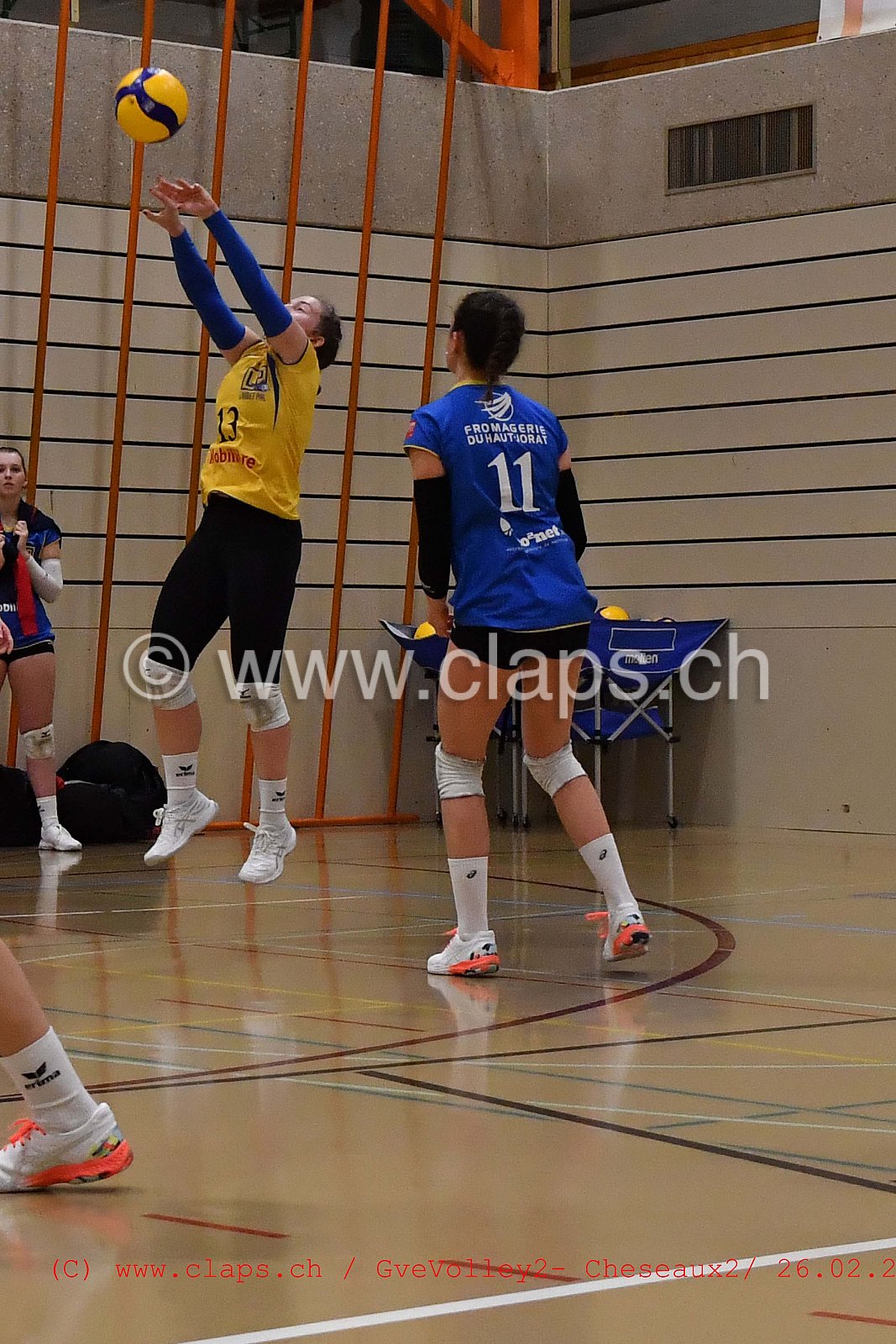 GveVolley 2 - Cheseaux 2 février 2022