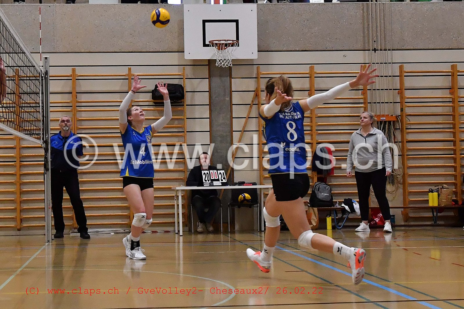 GveVolley 2 - Cheseaux 2 février 2022