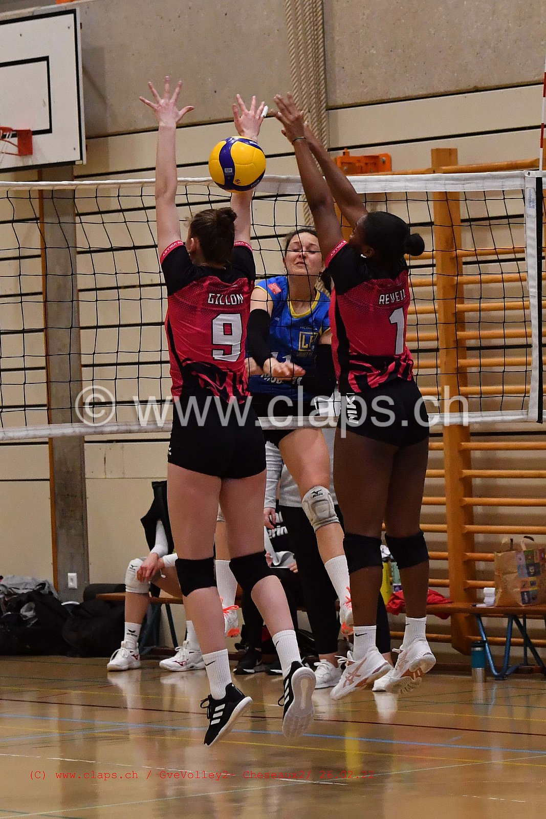 GveVolley 2 - Cheseaux 2 février 2022