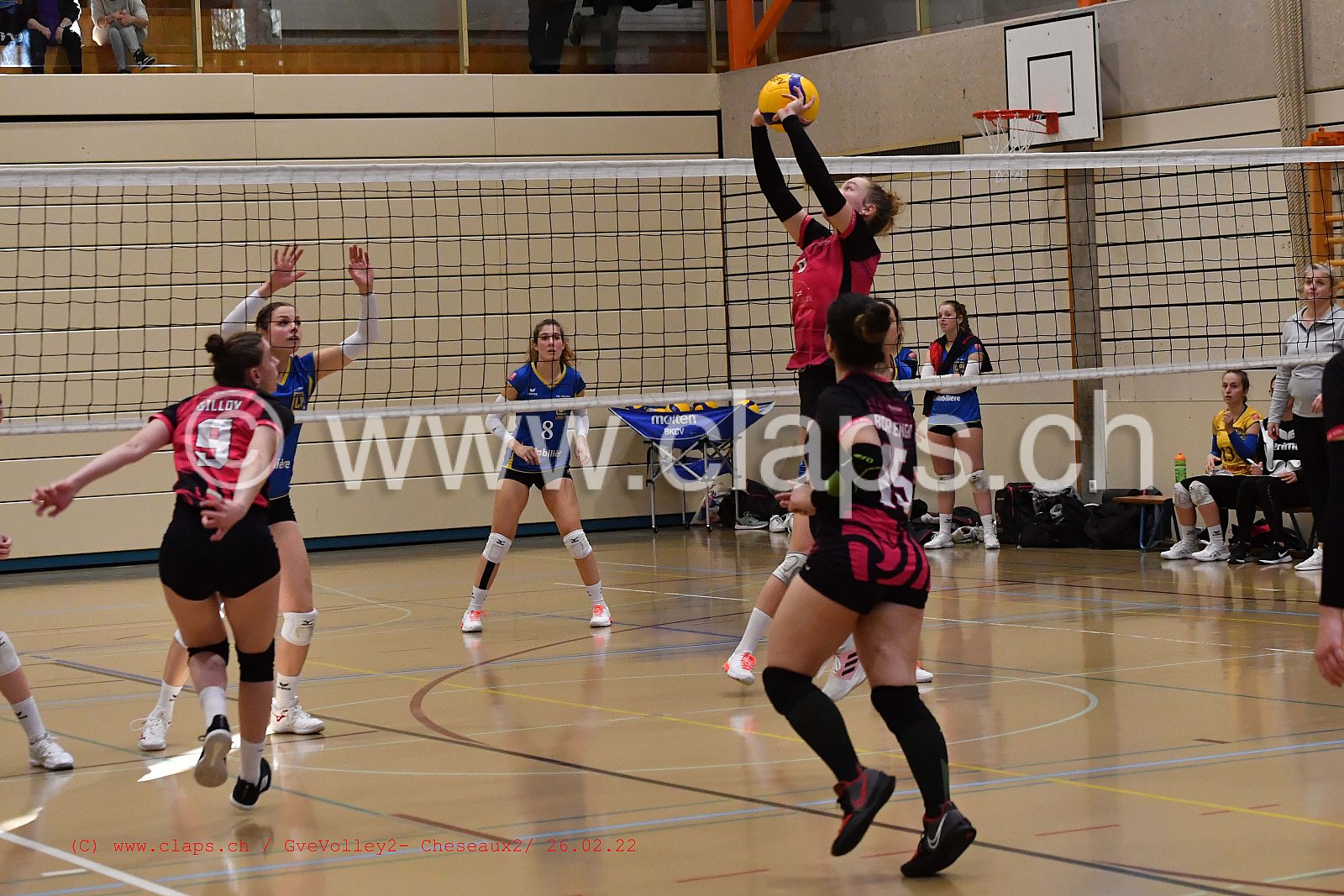 GveVolley 2 - Cheseaux 2 février 2022