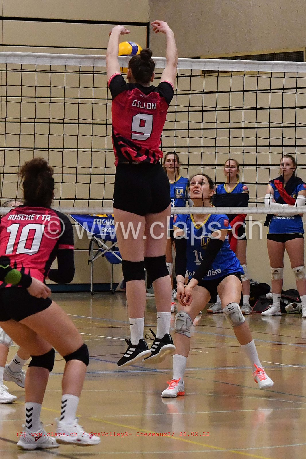 GveVolley 2 - Cheseaux 2 février 2022