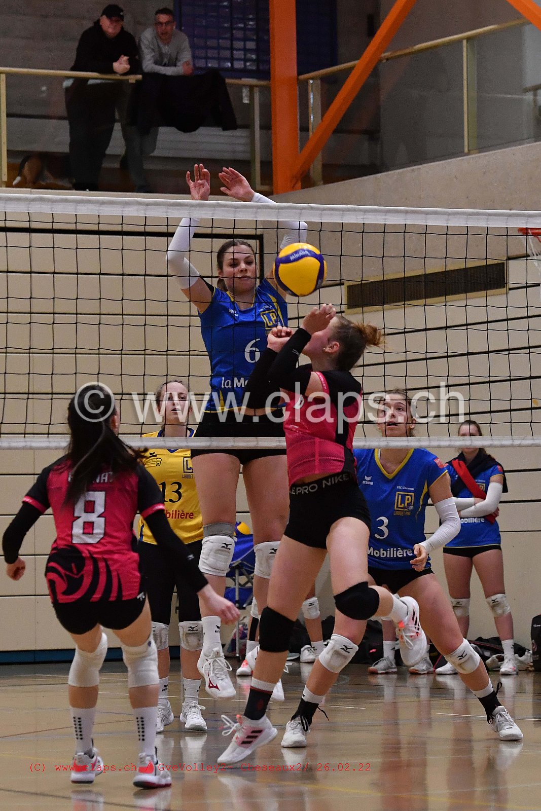 GveVolley 2 - Cheseaux 2 février 2022