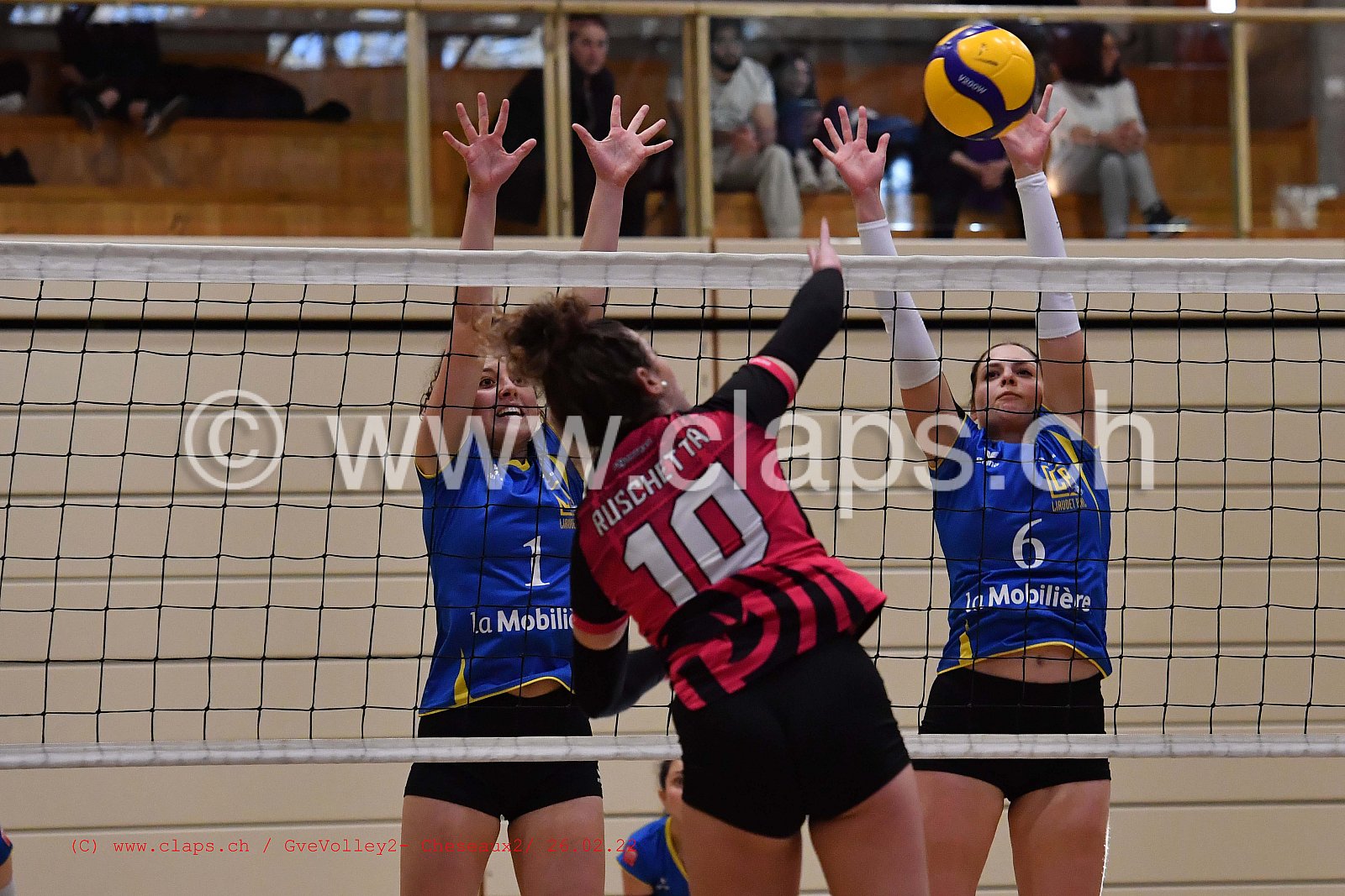 GveVolley 2 - Cheseaux 2 février 2022