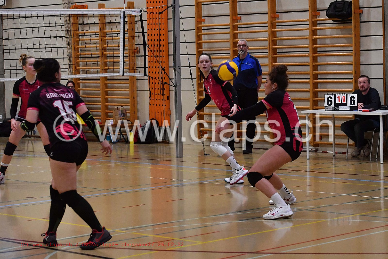 GveVolley 2 - Cheseaux 2 février 2022