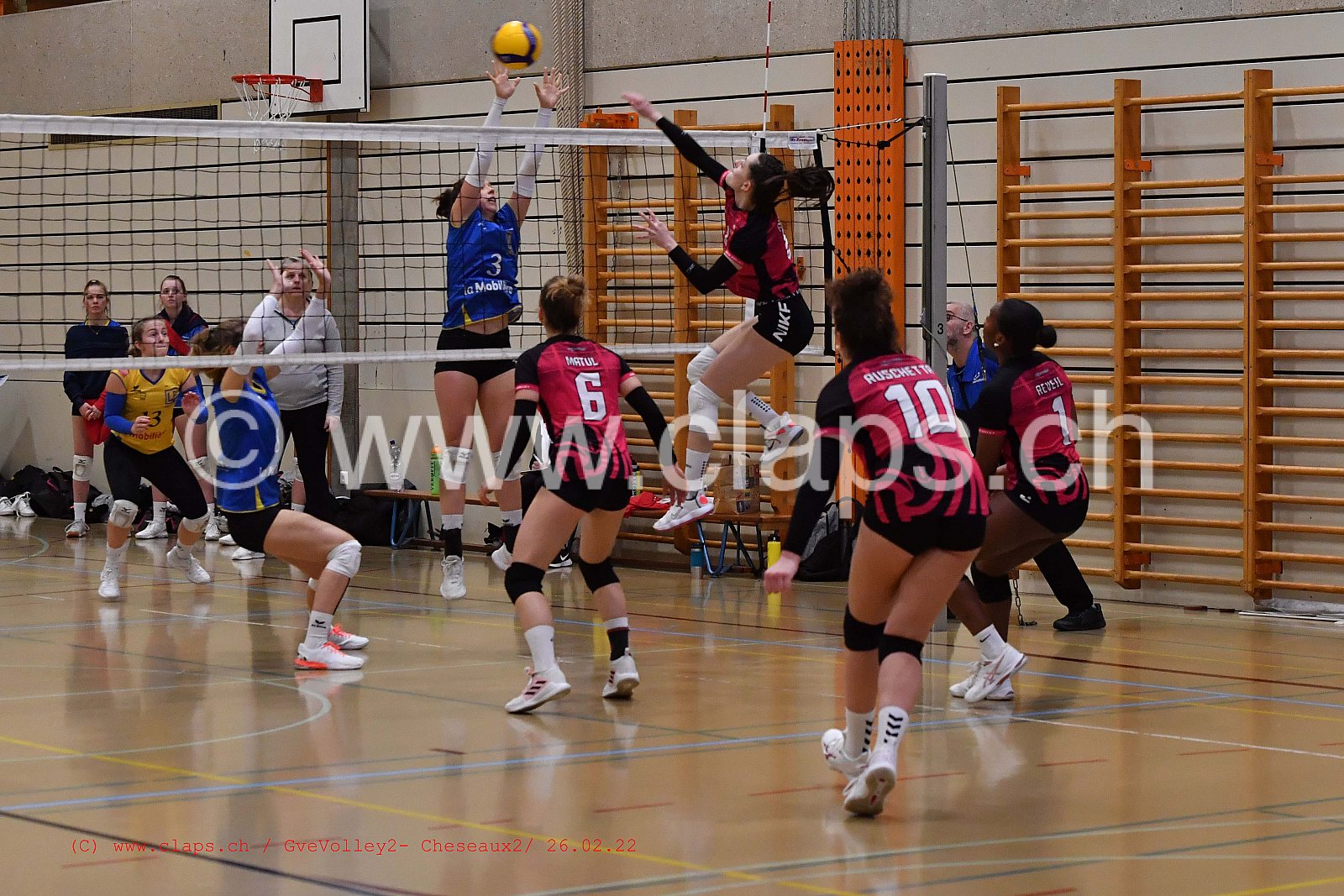 GveVolley 2 - Cheseaux 2 février 2022