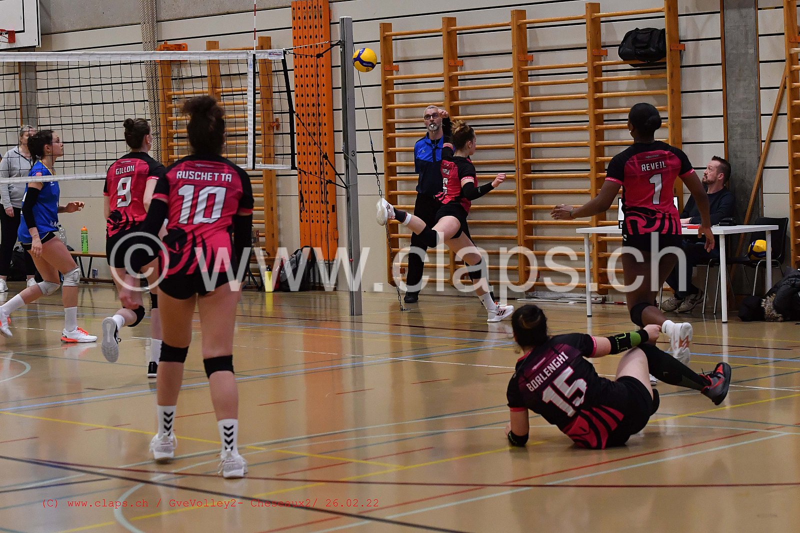 GveVolley 2 - Cheseaux 2 février 2022