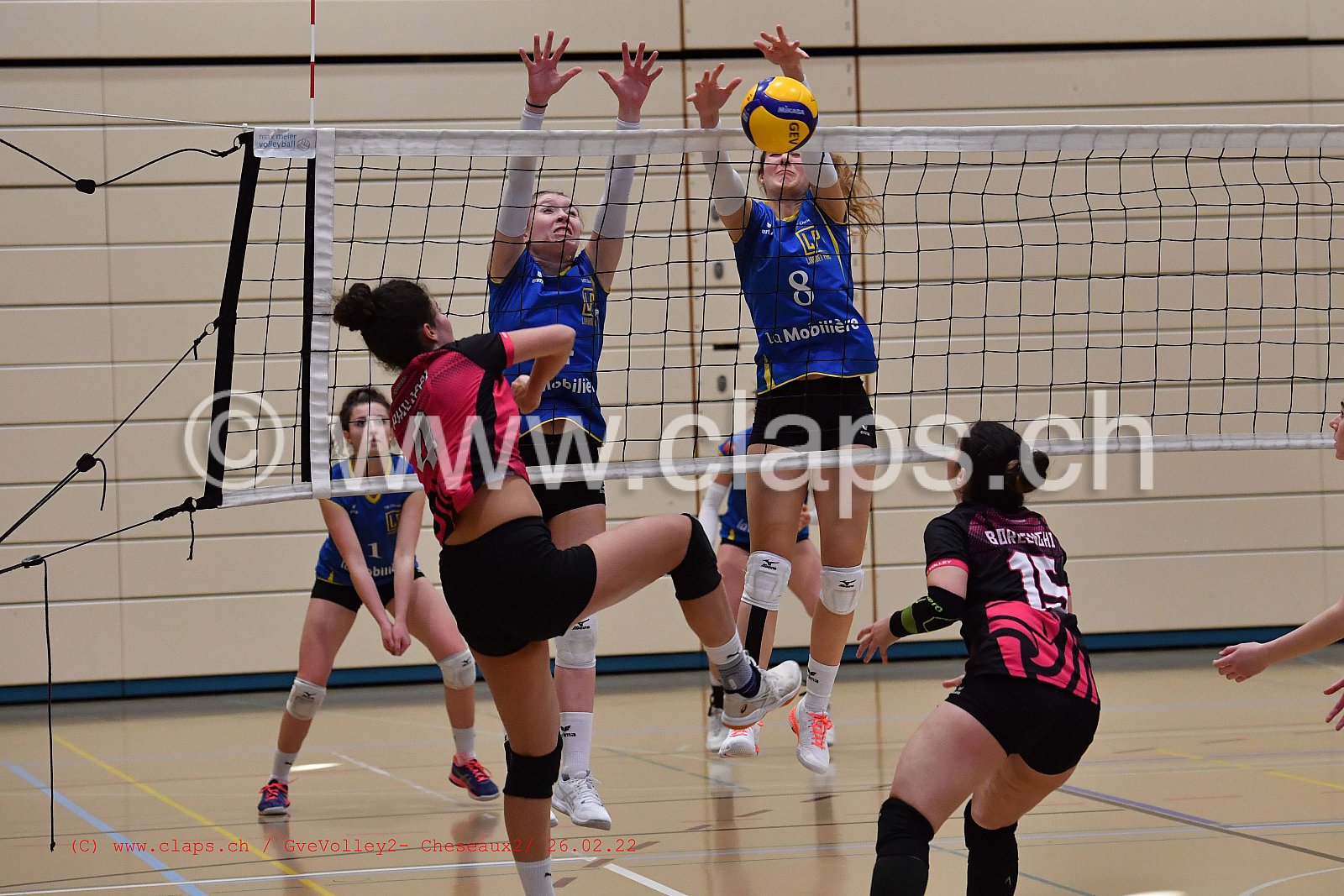 GveVolley 2 - Cheseaux 2 février 2022