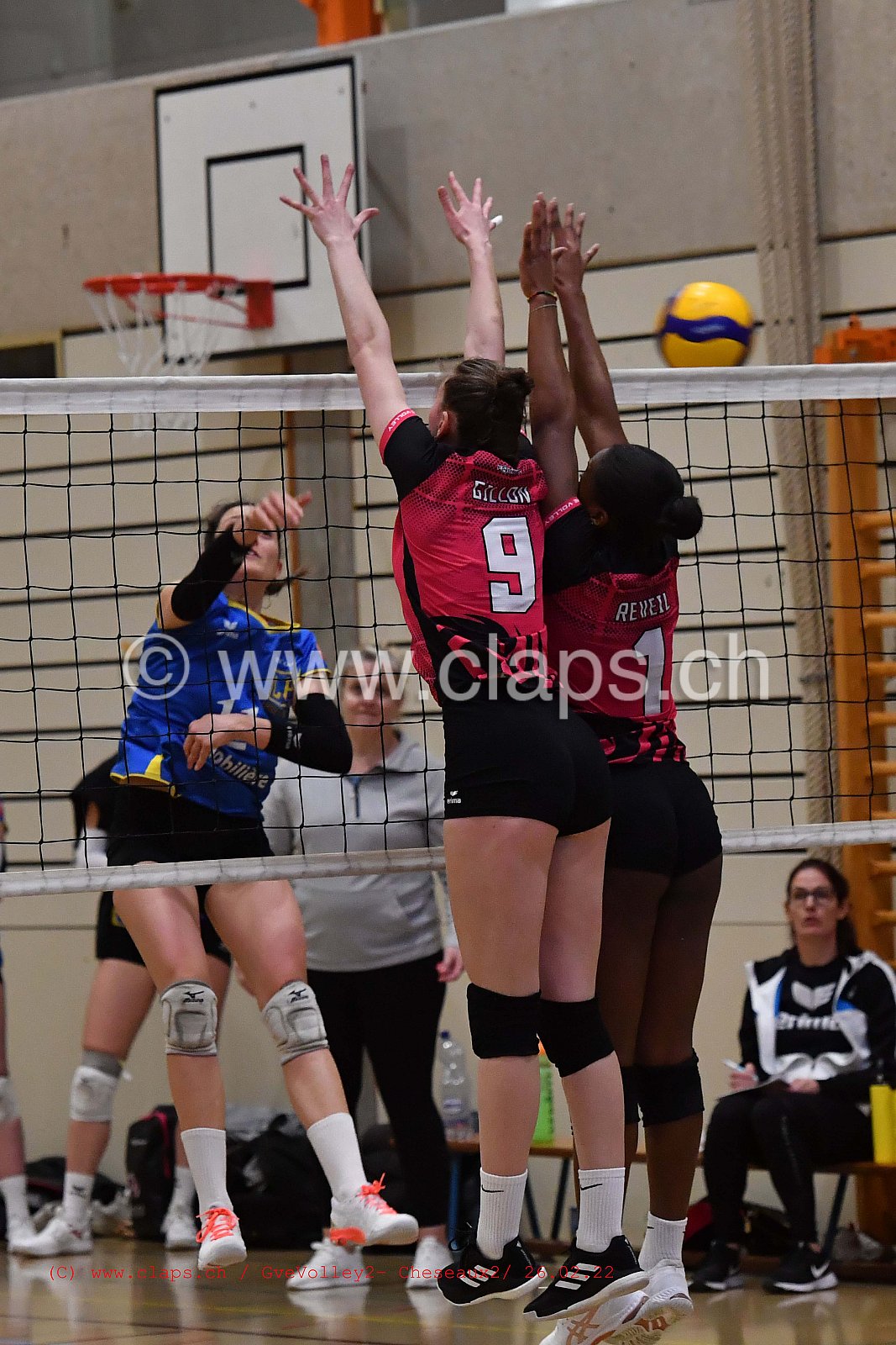 GveVolley 2 - Cheseaux 2 février 2022