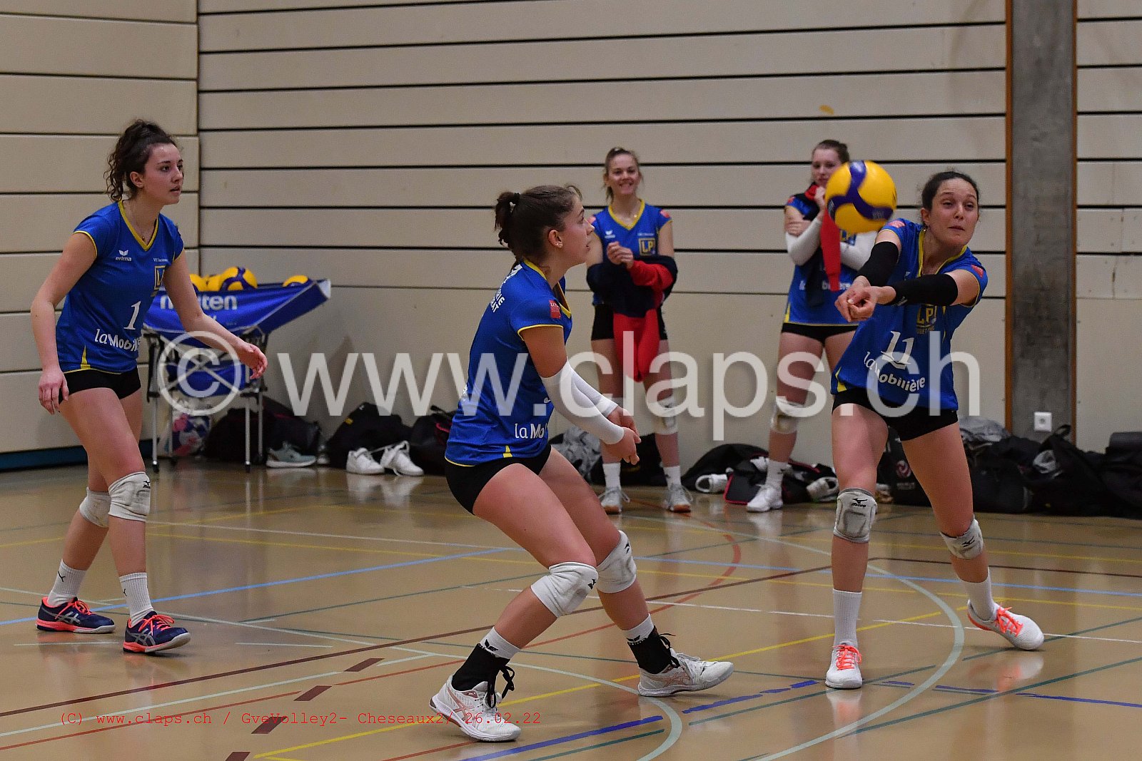 GveVolley 2 - Cheseaux 2 février 2022