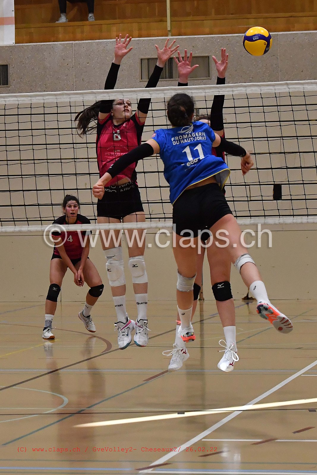 GveVolley 2 - Cheseaux 2 février 2022