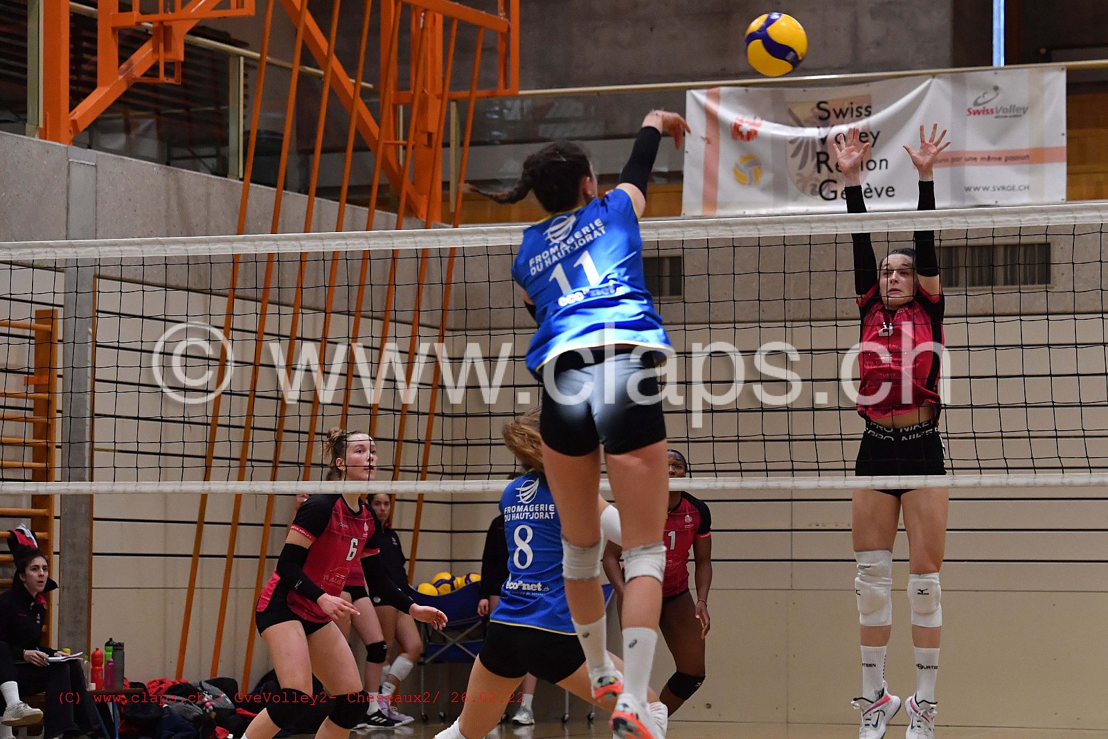 GveVolley 2 - Cheseaux 2 février 2022