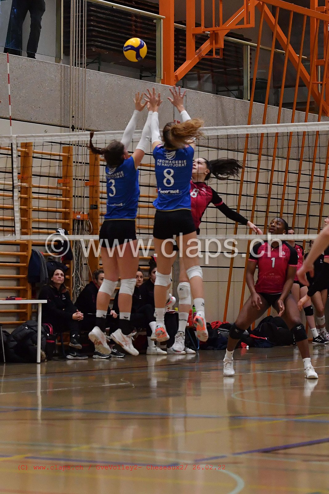 GveVolley 2 - Cheseaux 2 février 2022