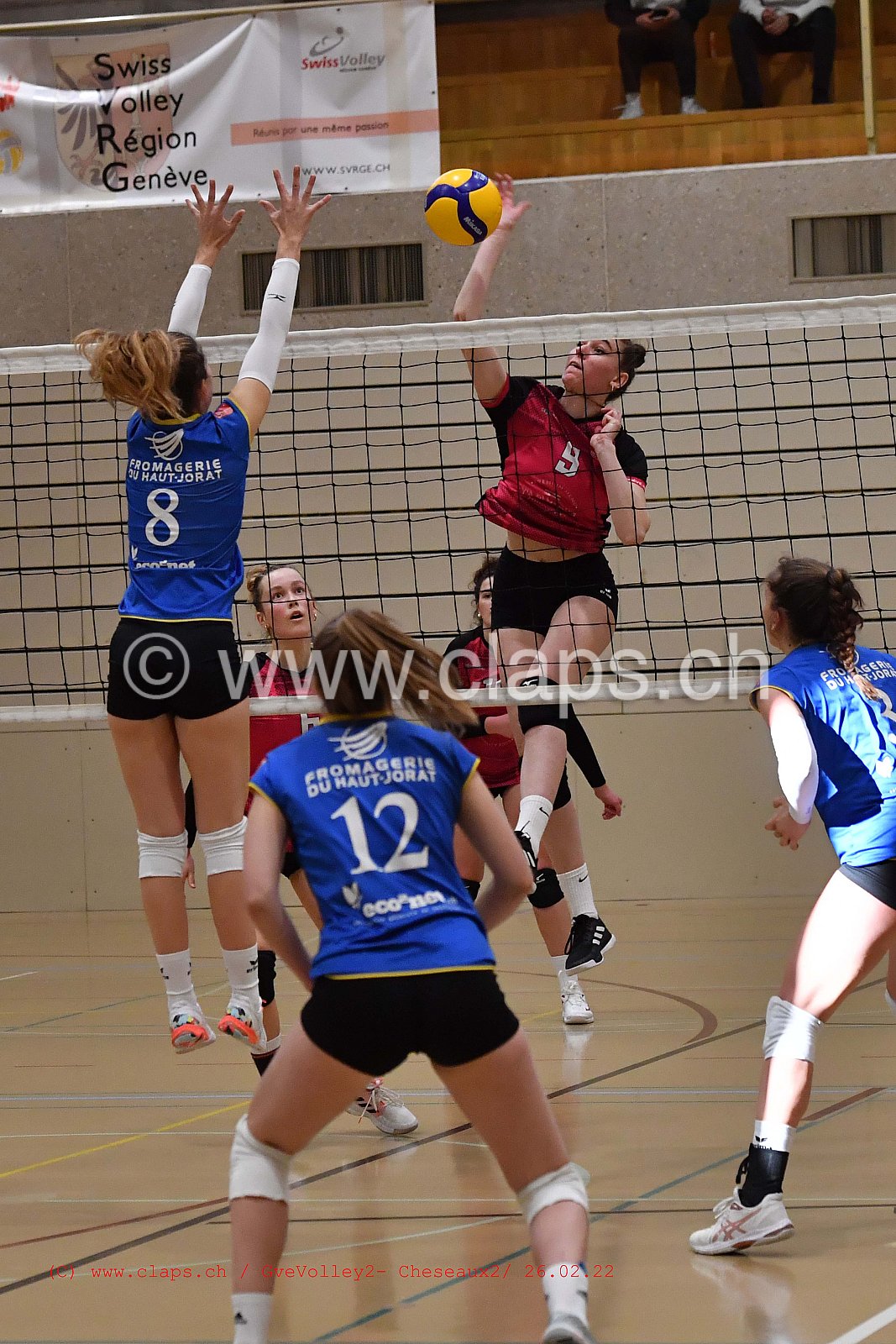 GveVolley 2 - Cheseaux 2 février 2022