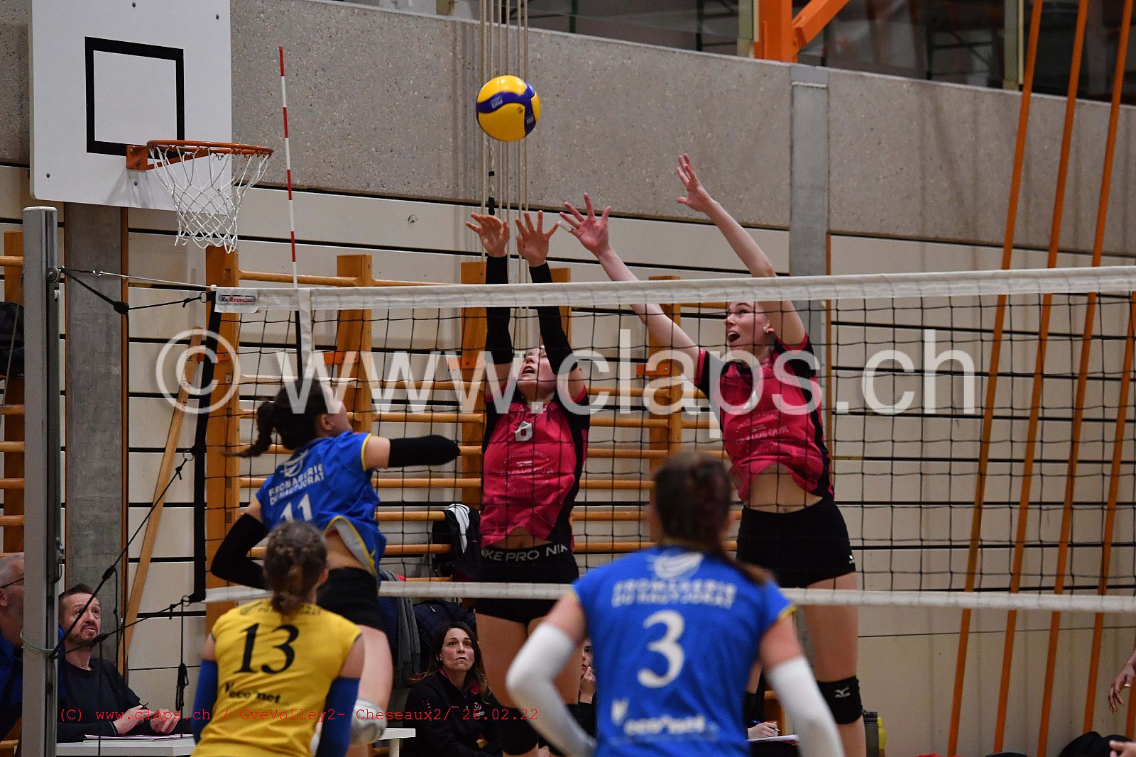 GveVolley 2 - Cheseaux 2 février 2022