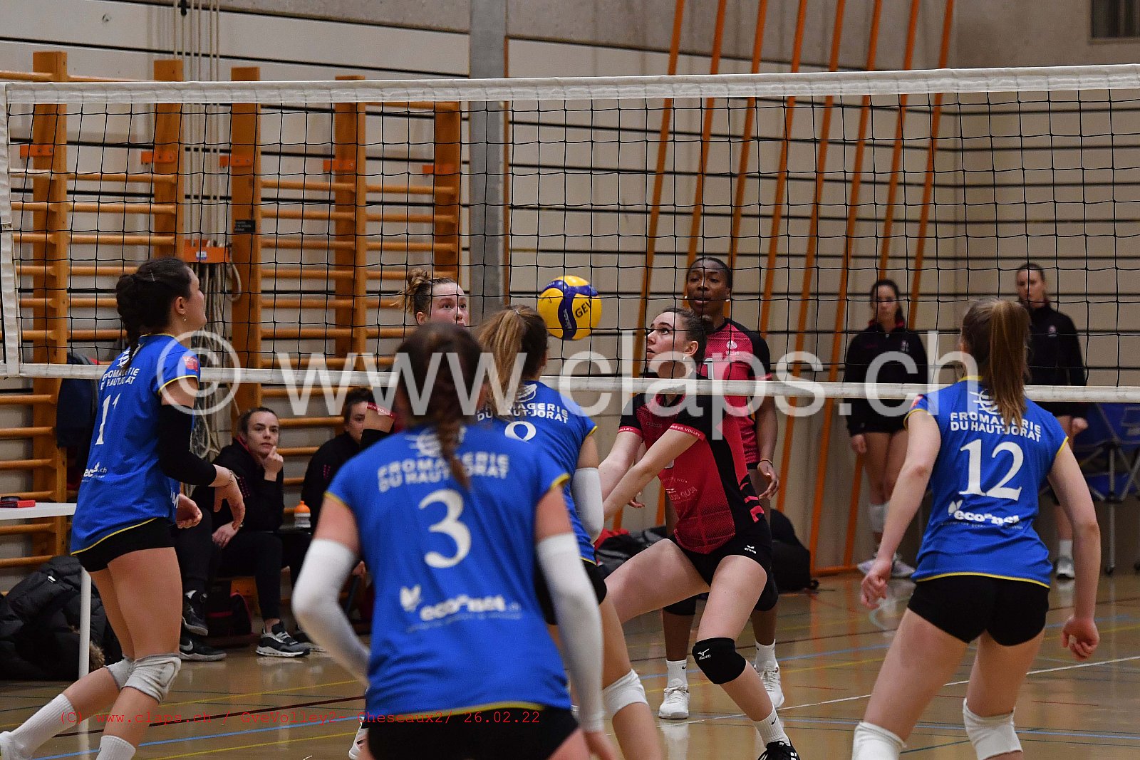 GveVolley 2 - Cheseaux 2 février 2022