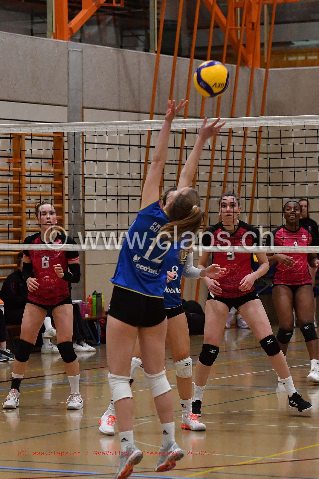 GveVolley 2 - Cheseaux 2 février 2022