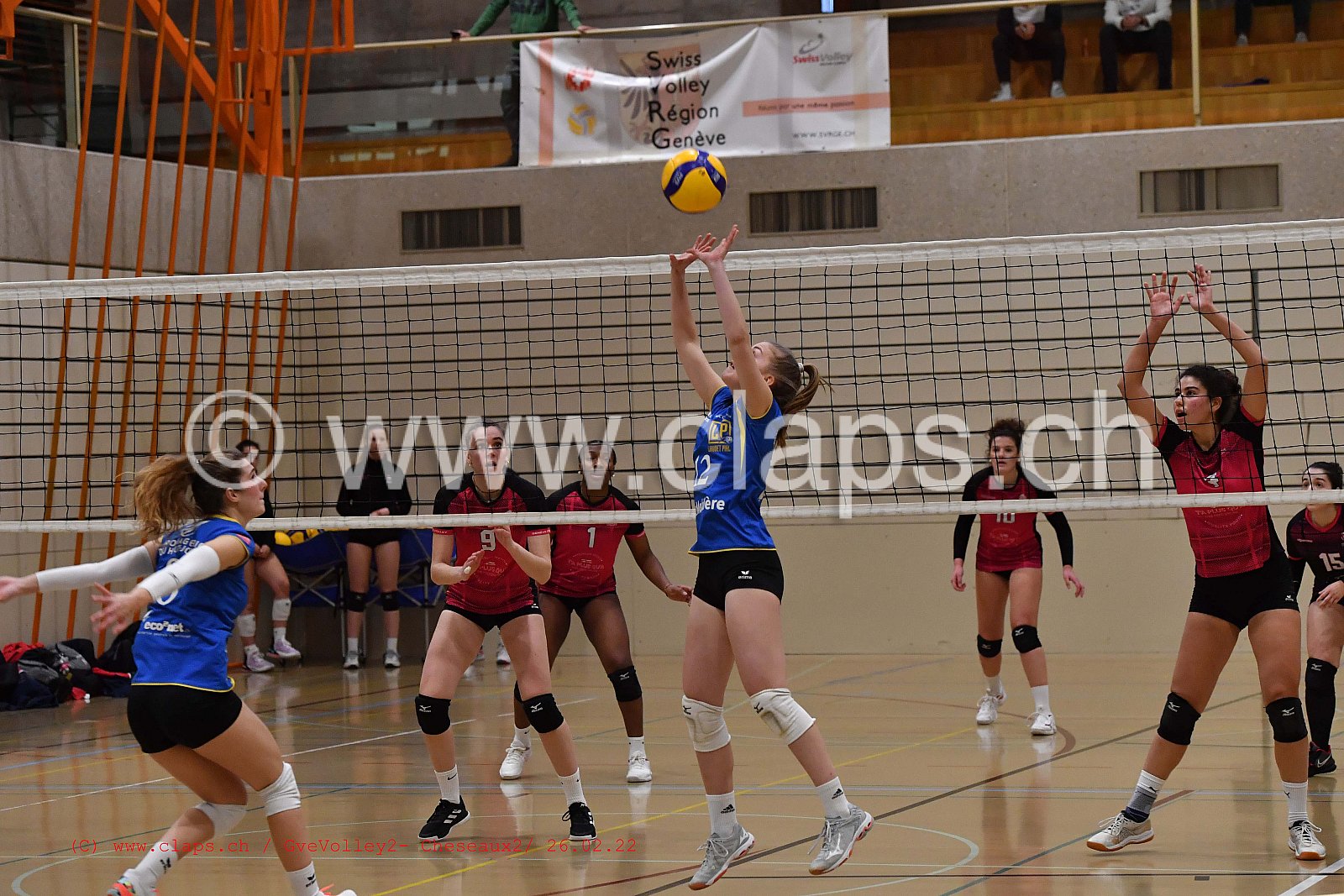 GveVolley 2 - Cheseaux 2 février 2022