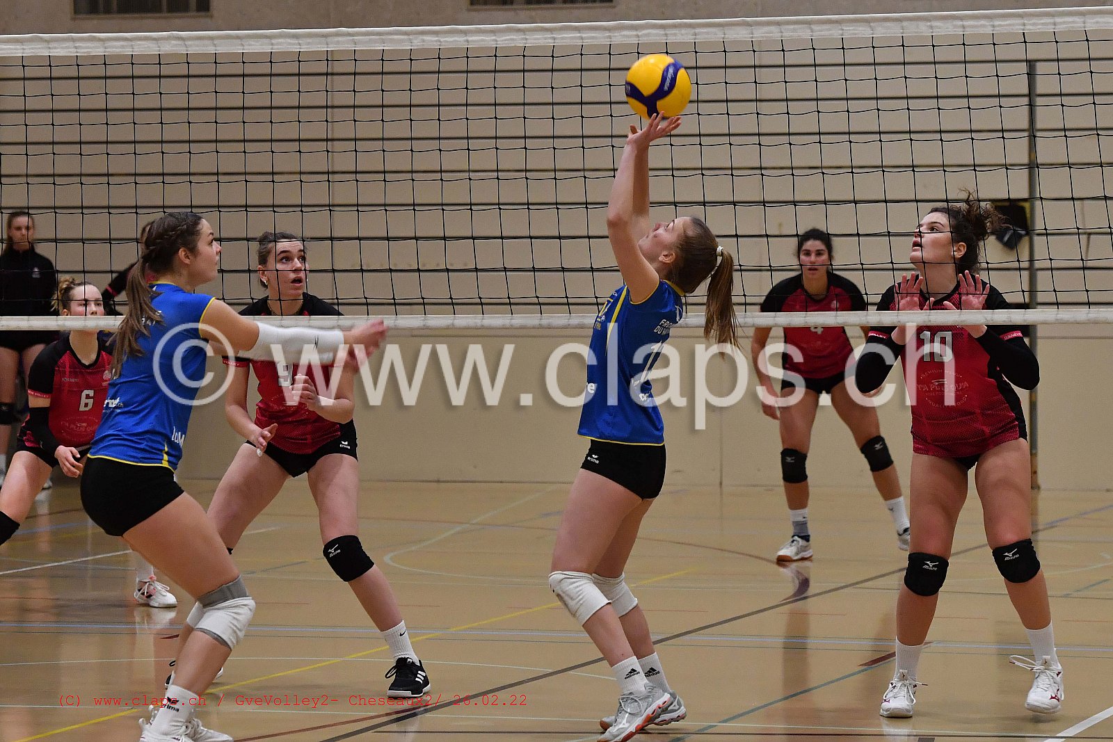 GveVolley 2 - Cheseaux 2 février 2022