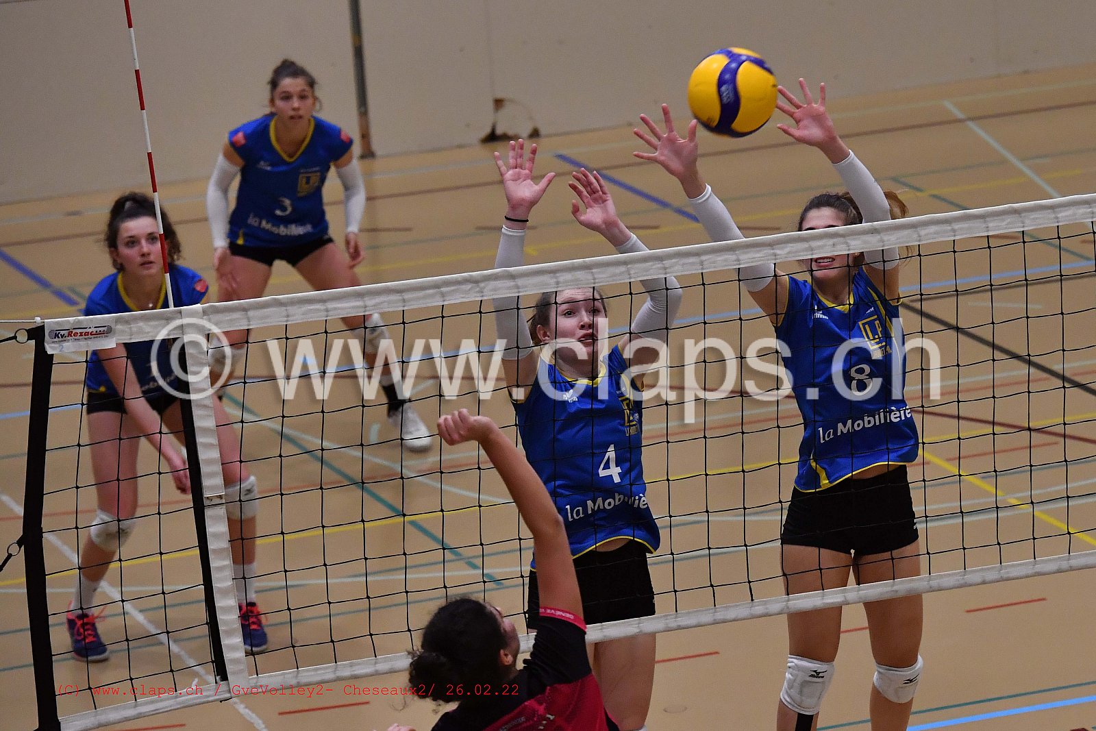 GveVolley 2 - Cheseaux 2 février 2022