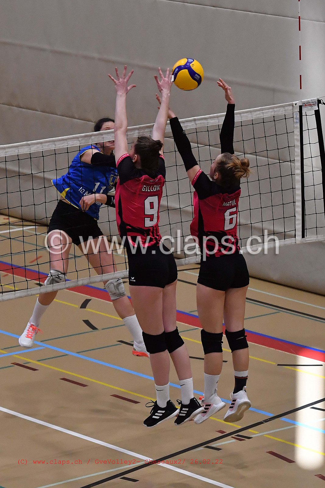 GveVolley 2 - Cheseaux 2 février 2022