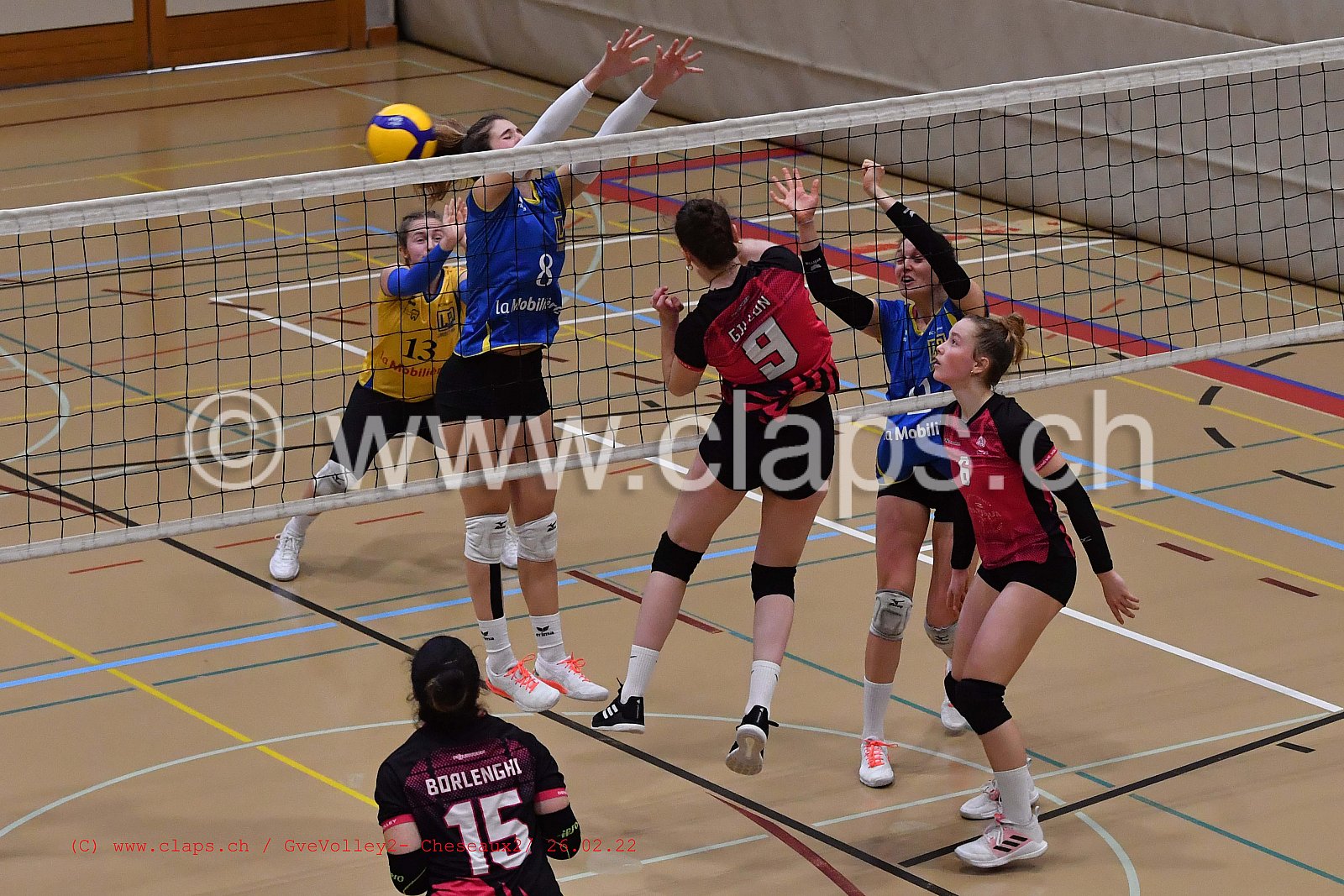 GveVolley 2 - Cheseaux 2 février 2022