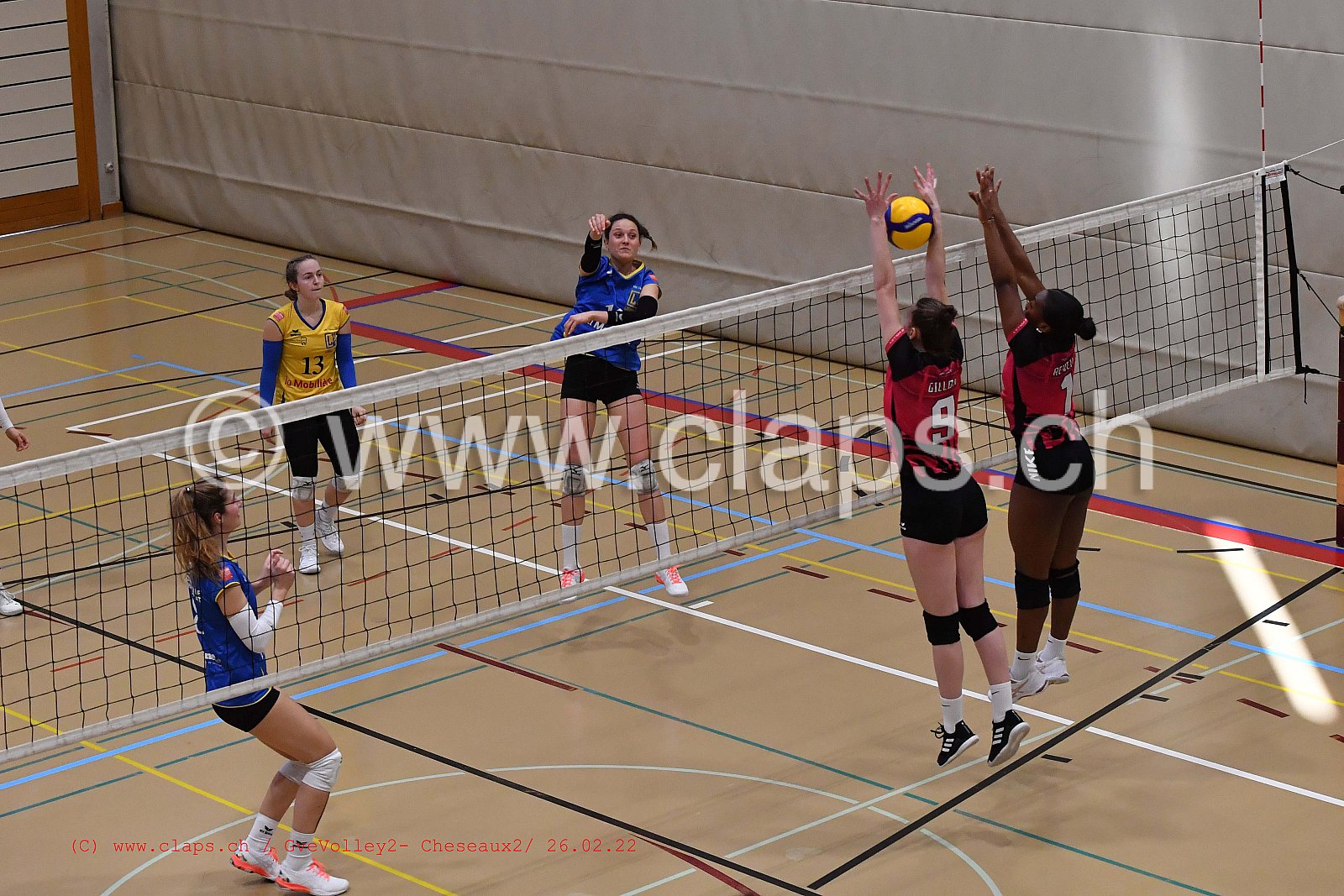 GveVolley 2 - Cheseaux 2 février 2022