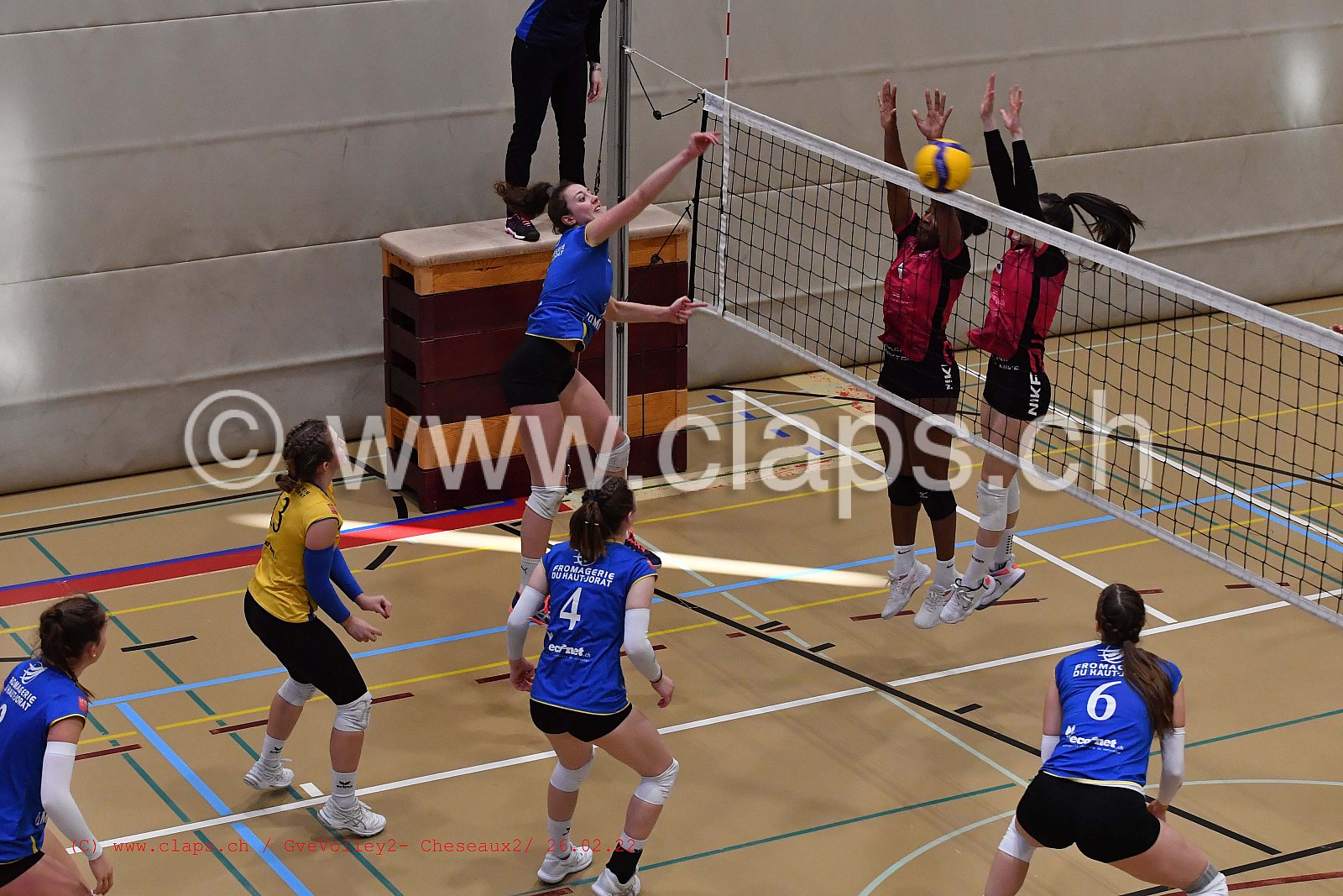 GveVolley 2 - Cheseaux 2 février 2022