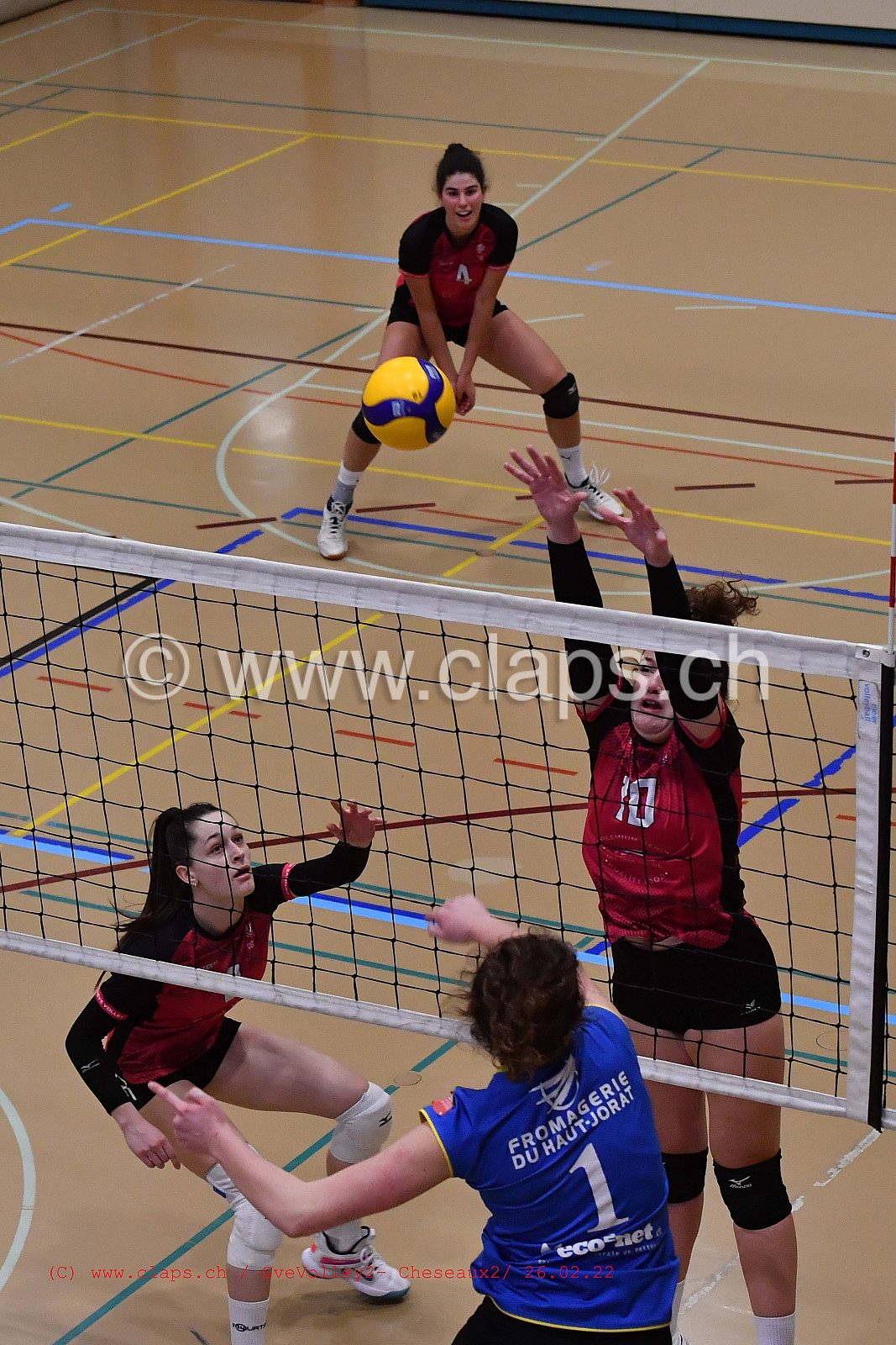 GveVolley 2 - Cheseaux 2 février 2022
