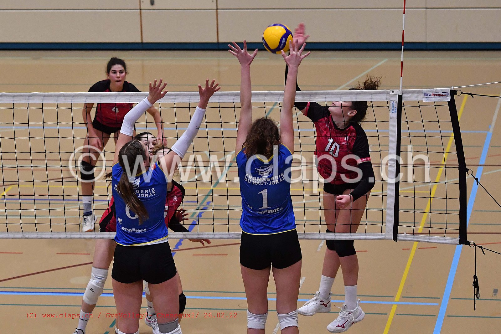 GveVolley 2 - Cheseaux 2 février 2022