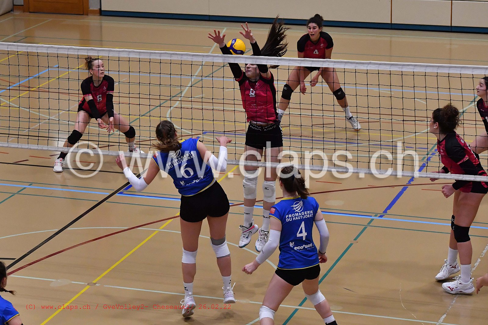 GveVolley 2 - Cheseaux 2 février 2022