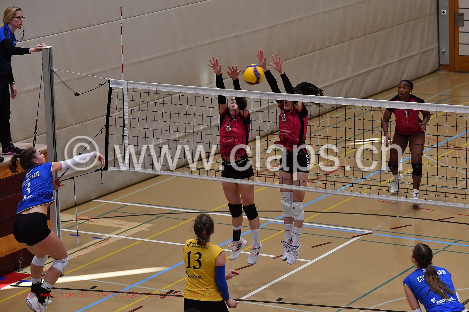 GveVolley 2 - Cheseaux 2 février 2022