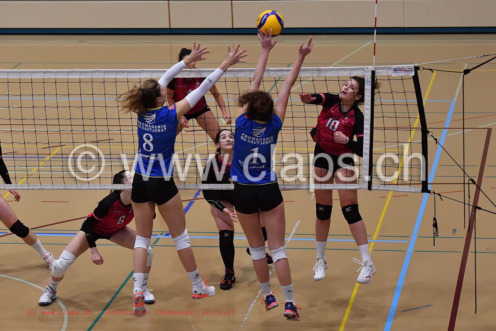 GveVolley 2 - Cheseaux 2 février 2022