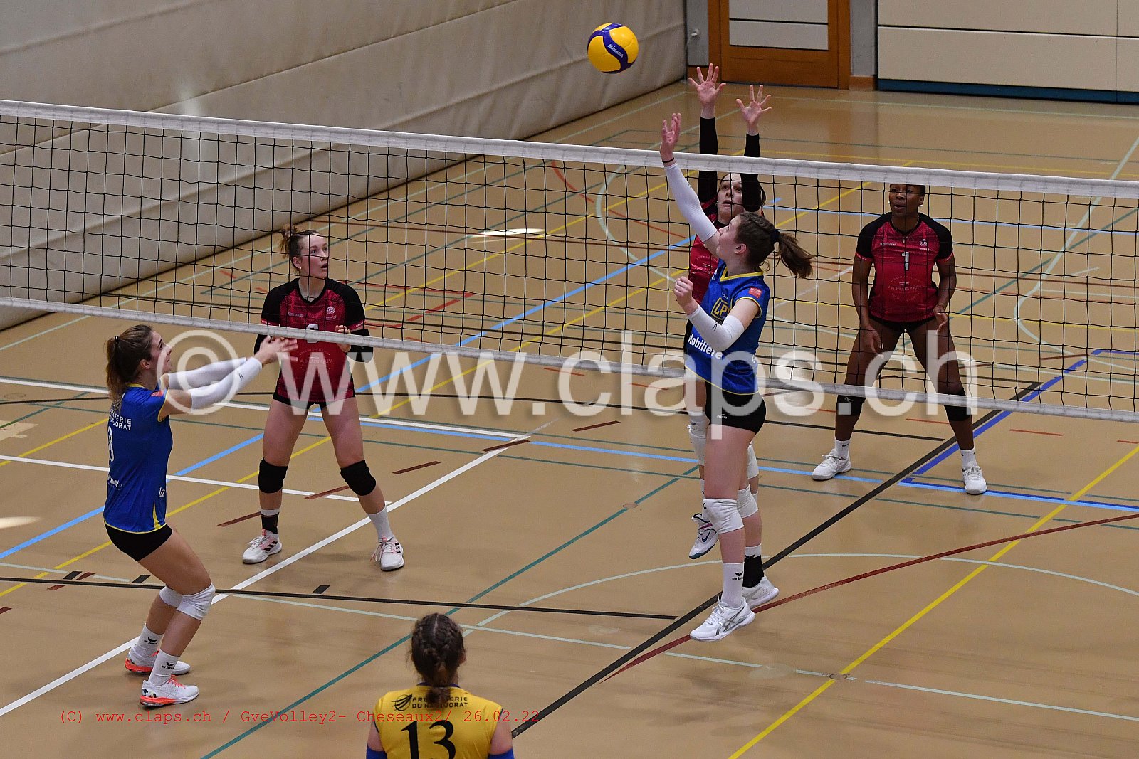 GveVolley 2 - Cheseaux 2 février 2022