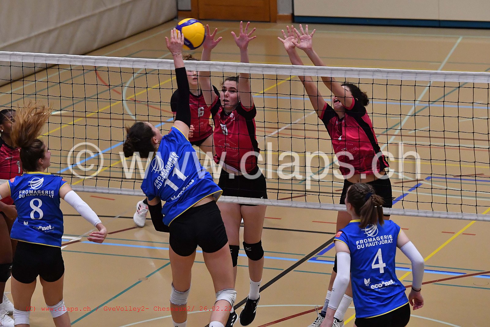 GveVolley 2 - Cheseaux 2 février 2022