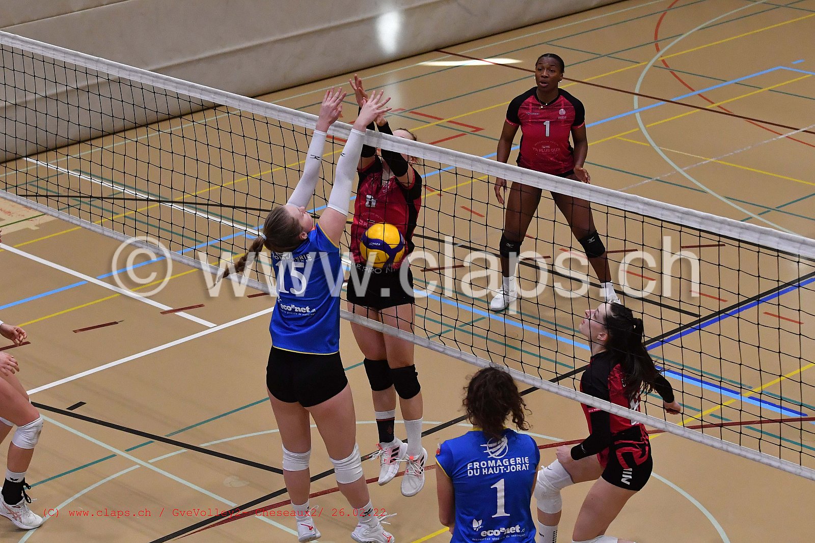 GveVolley 2 - Cheseaux 2 février 2022