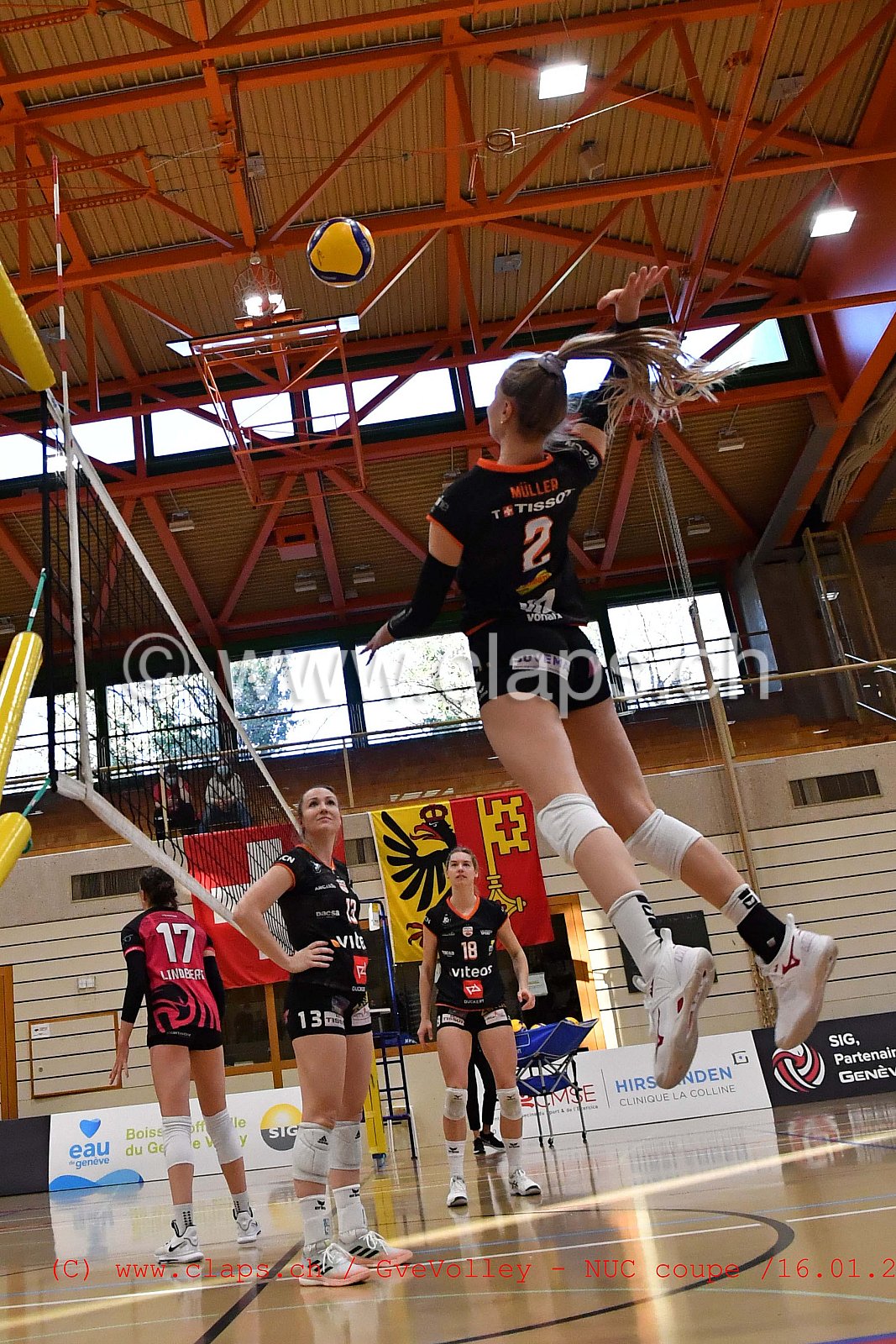 GenèveVolley - NUC Coupe