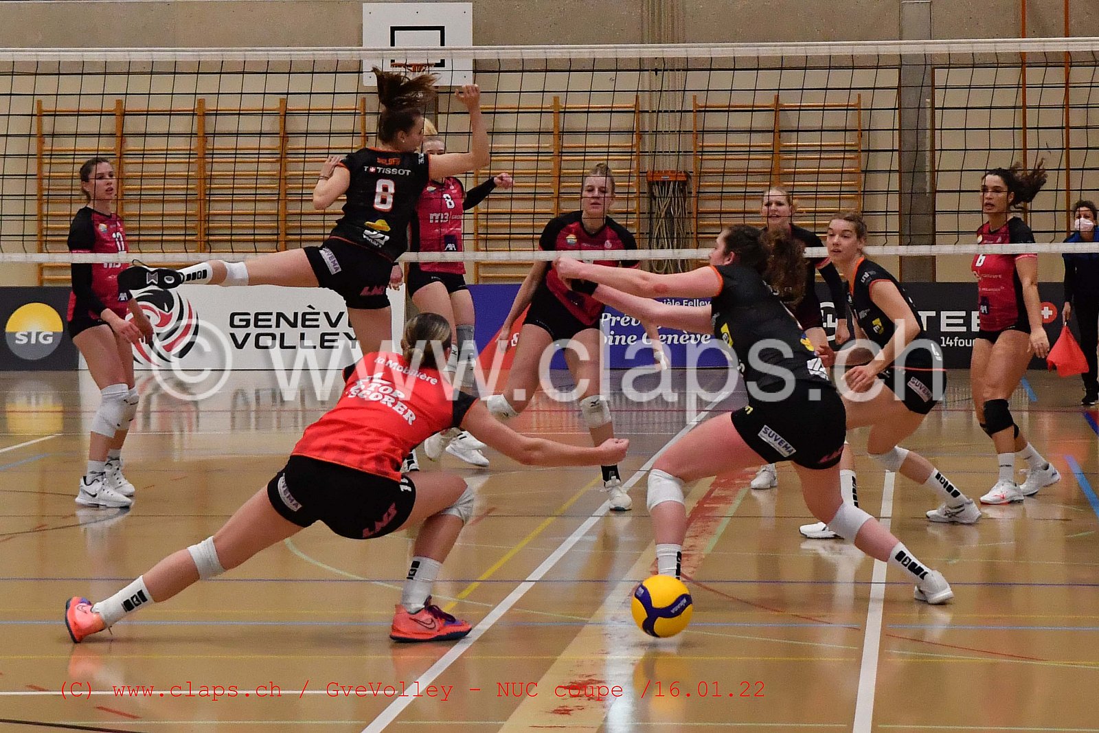 GenèveVolley - NUC Coupe