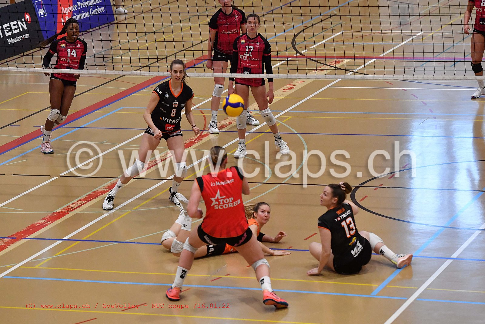 GenèveVolley - NUC Coupe