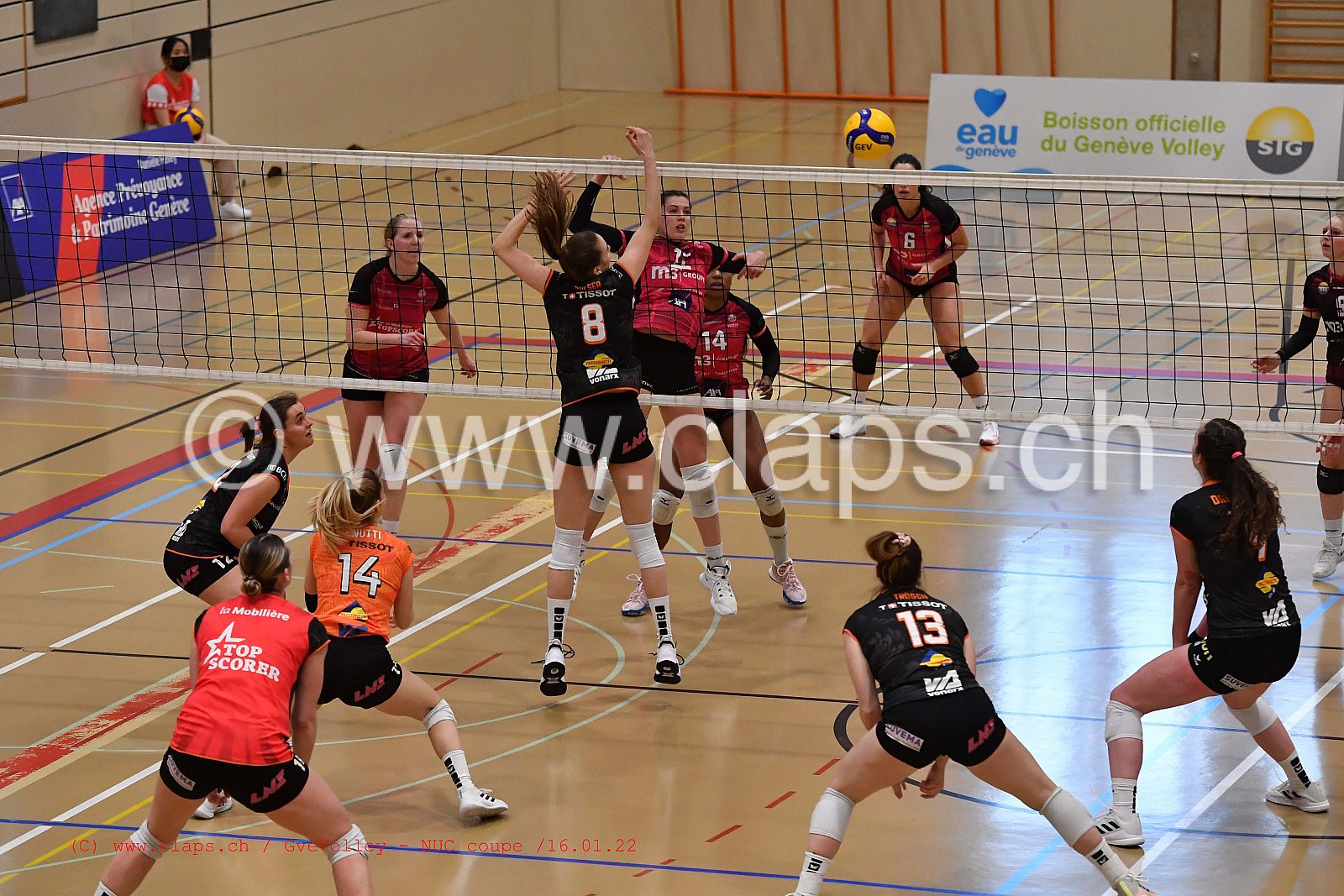 GenèveVolley - NUC Coupe