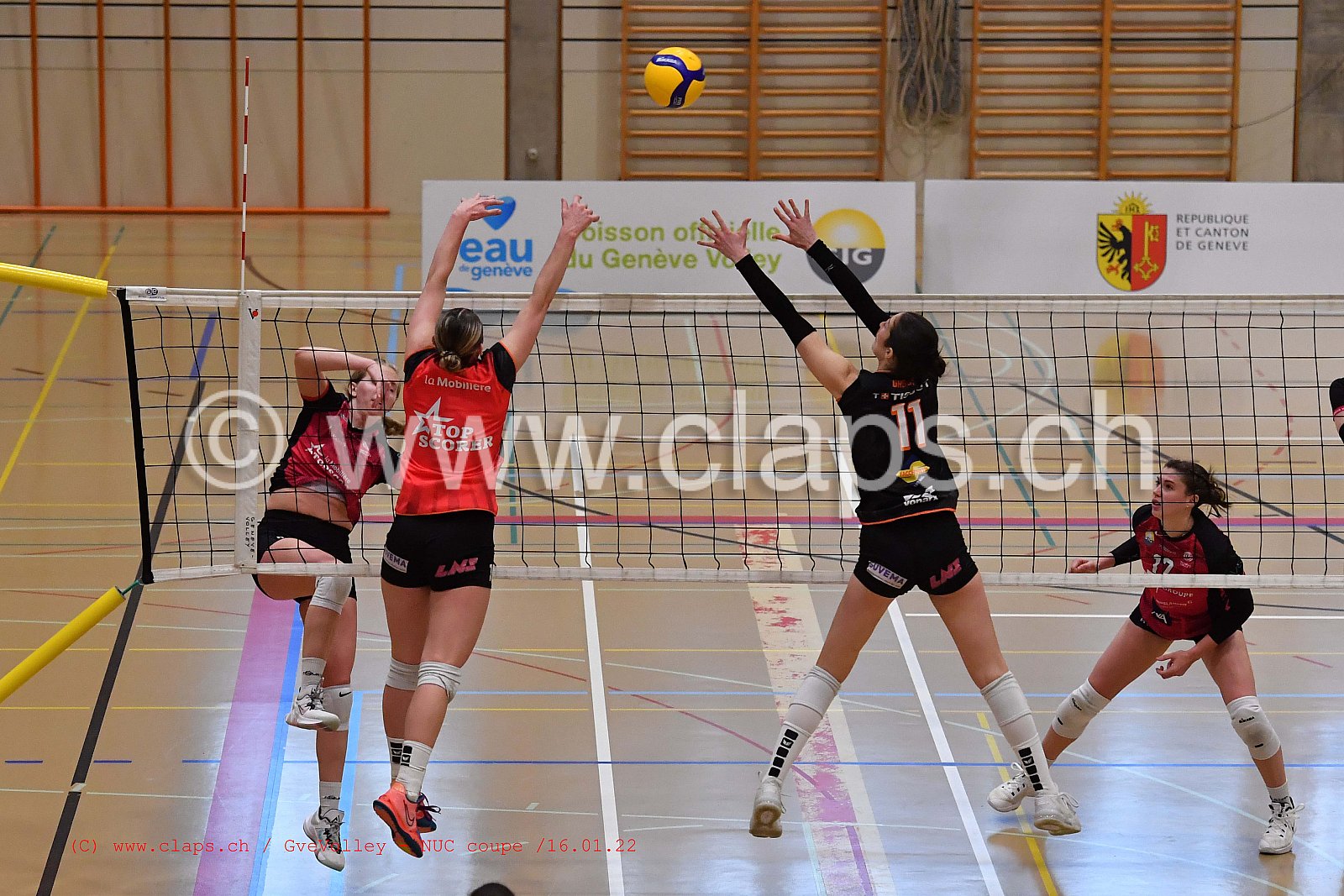 GenèveVolley - NUC Coupe