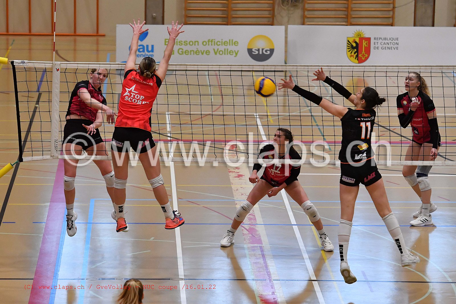 GenèveVolley - NUC Coupe